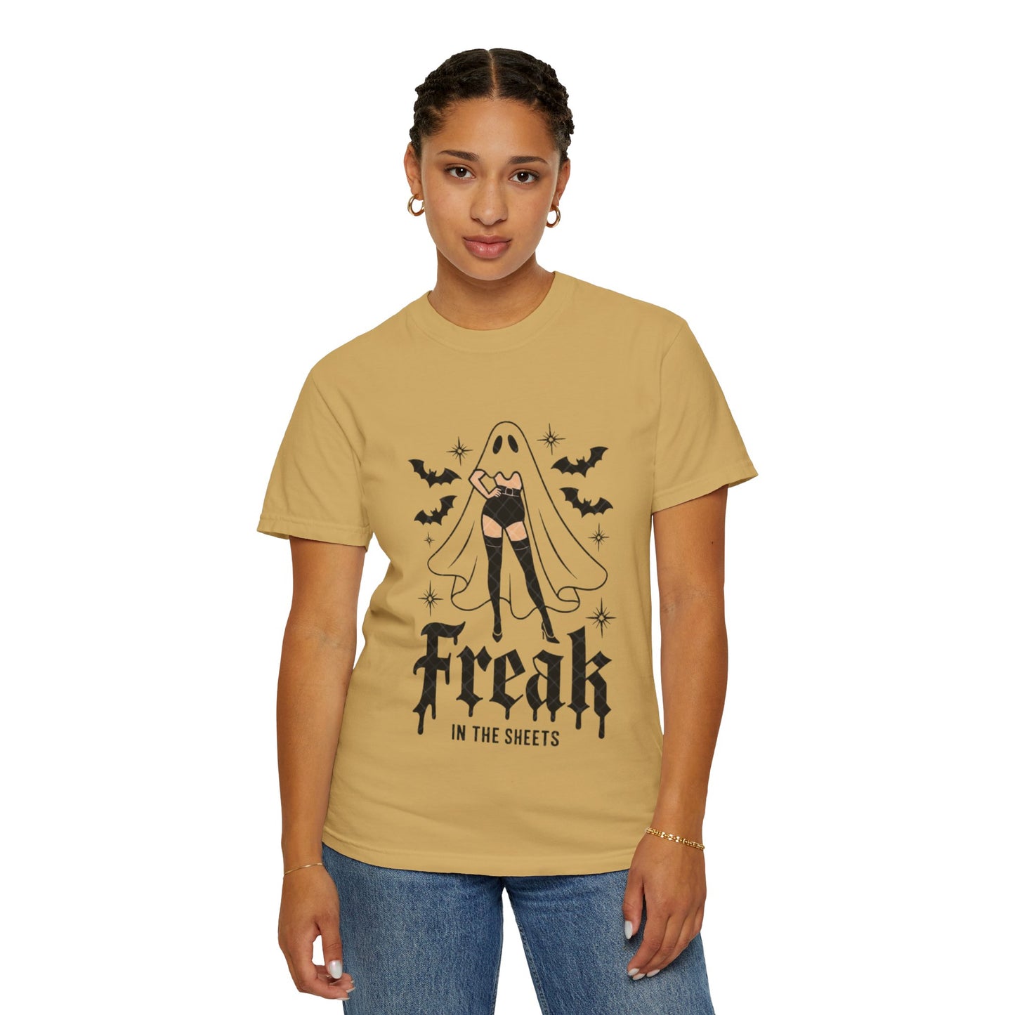Freaky Halloween Unisex T-Shirt | Spooky Vibes, Ghost Design, Fall Fashion, Halloween Party, Gift for Her