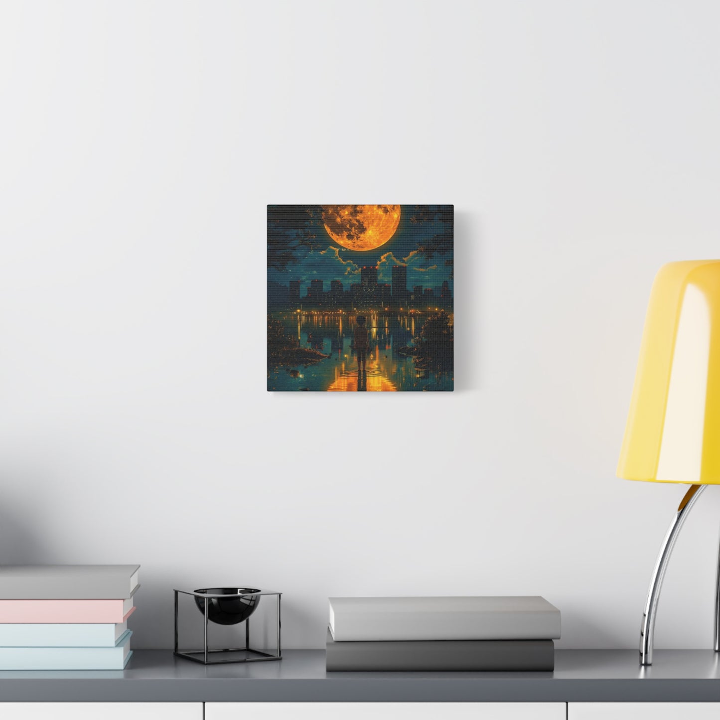 Because words have the power to move you let them live on your wall, Unique Nightscape Decoration, Perfect for Any Occasion