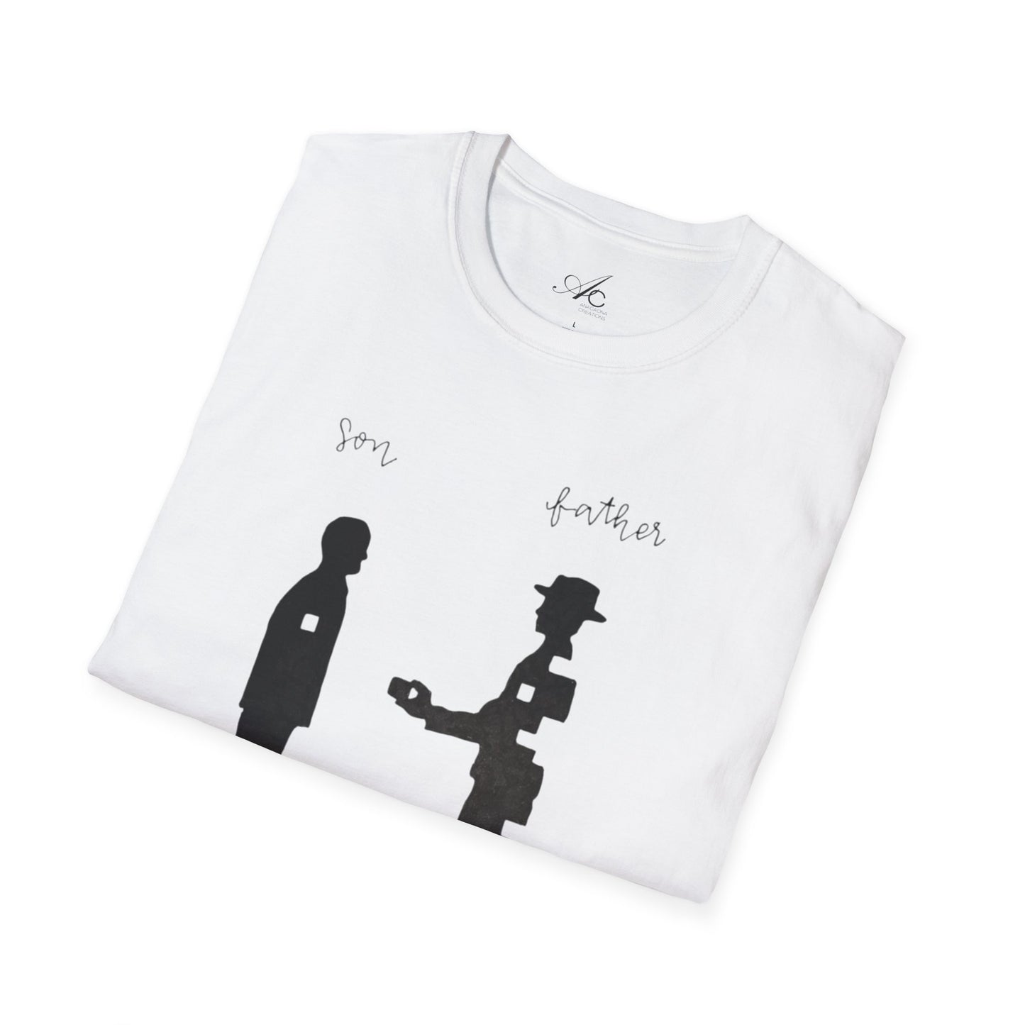 Father and Son Connection TShirt Family Gift Dad Shirt Unisex Tee Meaningful Apparel Fathers Day Family Bonding