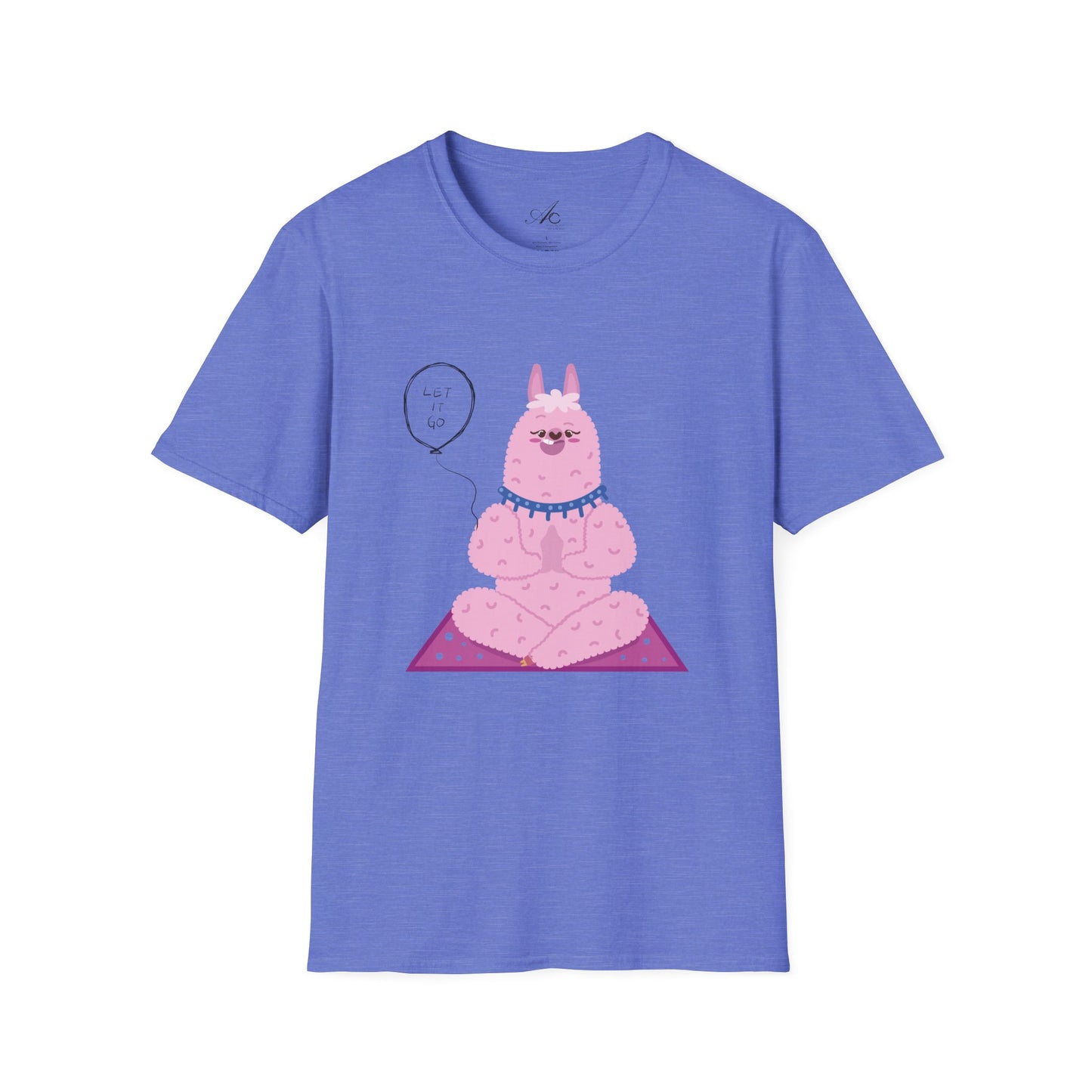 ✨ Let your outfit reflect your inner peace. Meditating Bunny T-Shirt, Softstyle Tee for Relaxation, Chill Vibes Apparel, Perfect Gift for Yoga Lovers, Cute Animal Graphic Tee