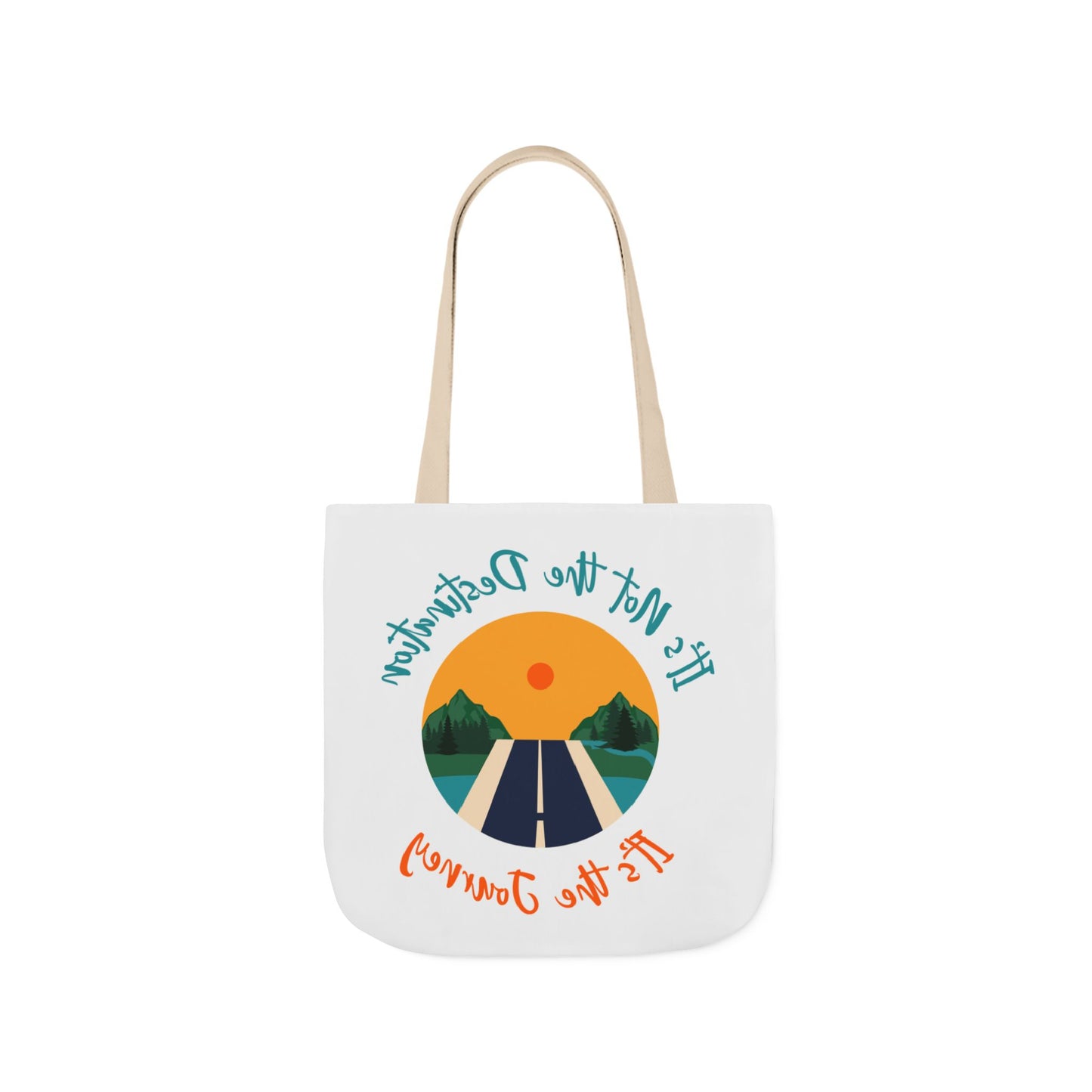 Inspirational Canvas Tote Bag – Perfect for Everyday Adventures, Eco-Friendly Shopping, Beach Days, Travel Companion, Gift for Wanderlust