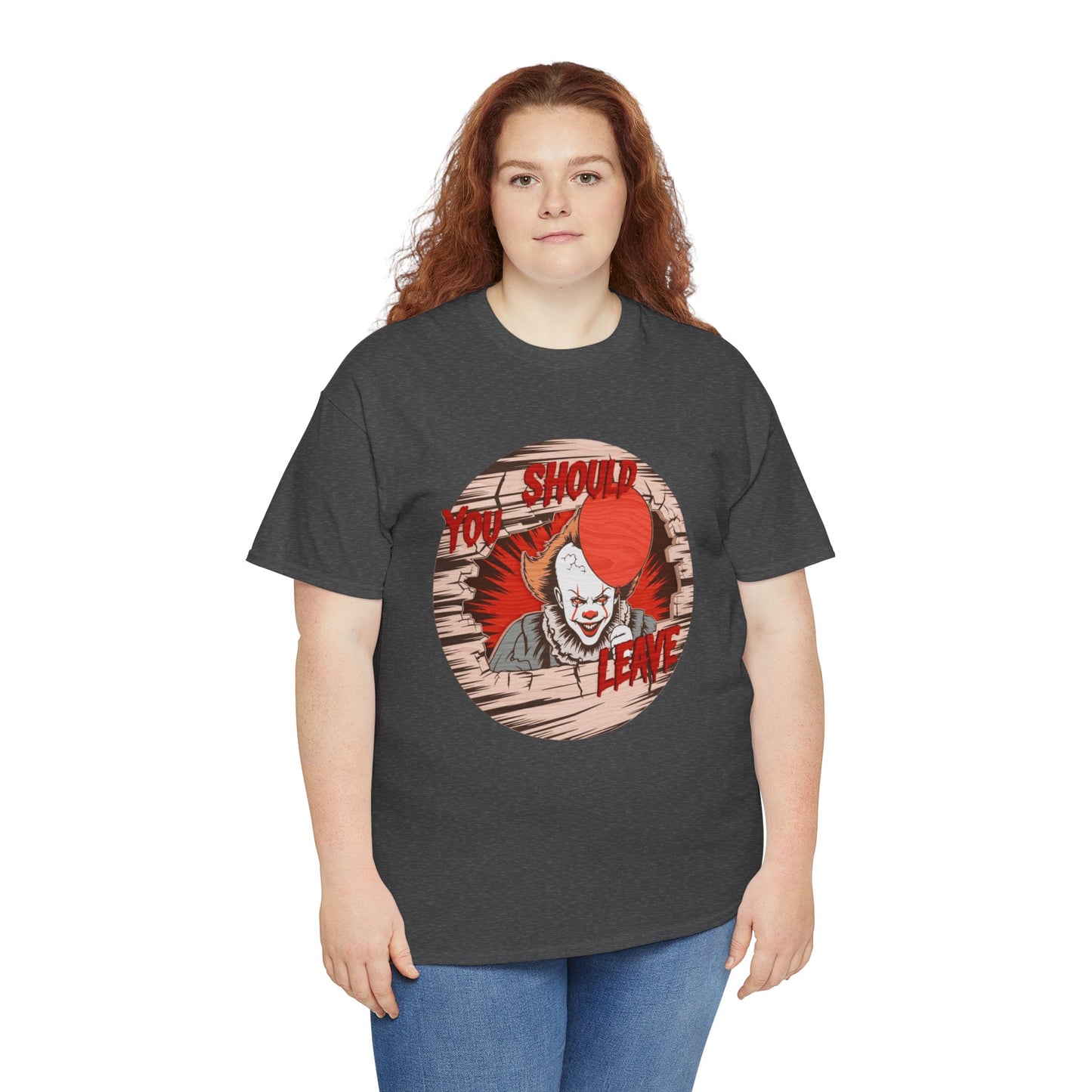 Horror Graphic Tee, Halloween Costume Shirt, Unisex Creepy Cotton Tee, Funny Horror T-Shirt, Retro Scary Outfit