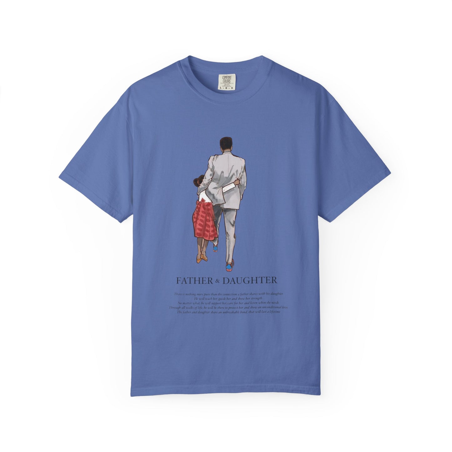 Father & Daughter Unisex T-Shirt, Heartwarming Gift for Dad, Perfect for Father's Day, Family Bonding, Casual Wear