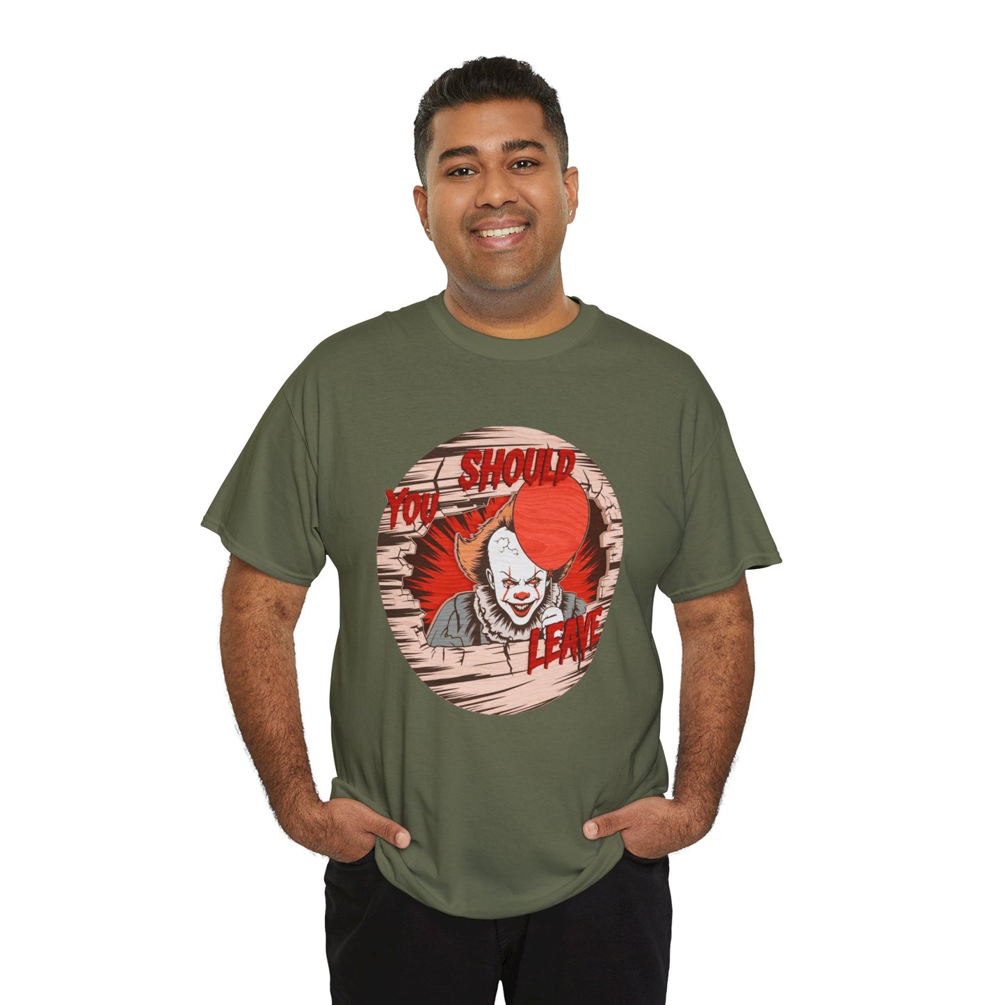 Horror Graphic Tee, Halloween Costume Shirt, Unisex Creepy Cotton Tee, Funny Horror T-Shirt, Retro Scary Outfit