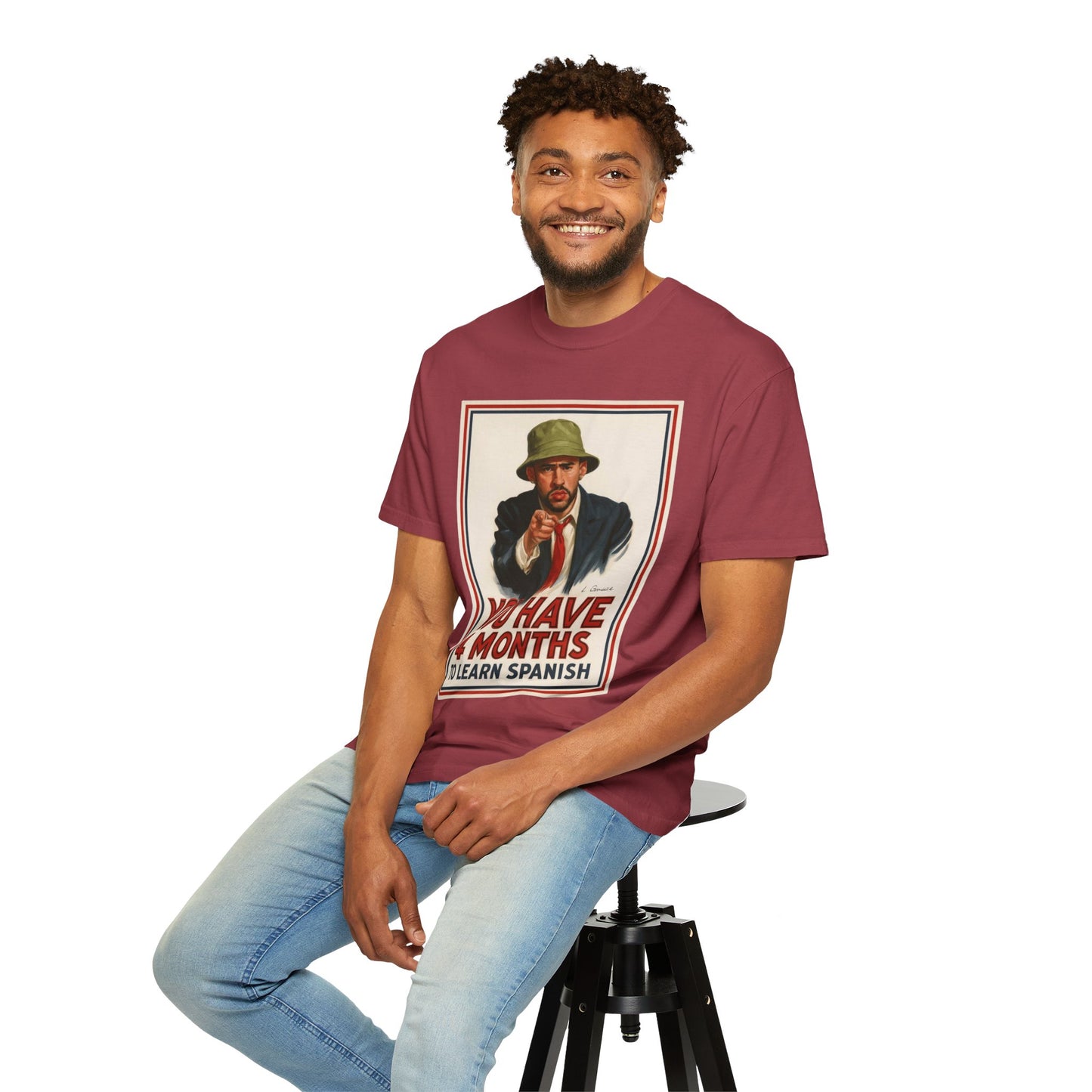 Puerto Rico Superball Games – Cultura, Alegría y Competencia! Unisex Garment-Dyed T-shirt
