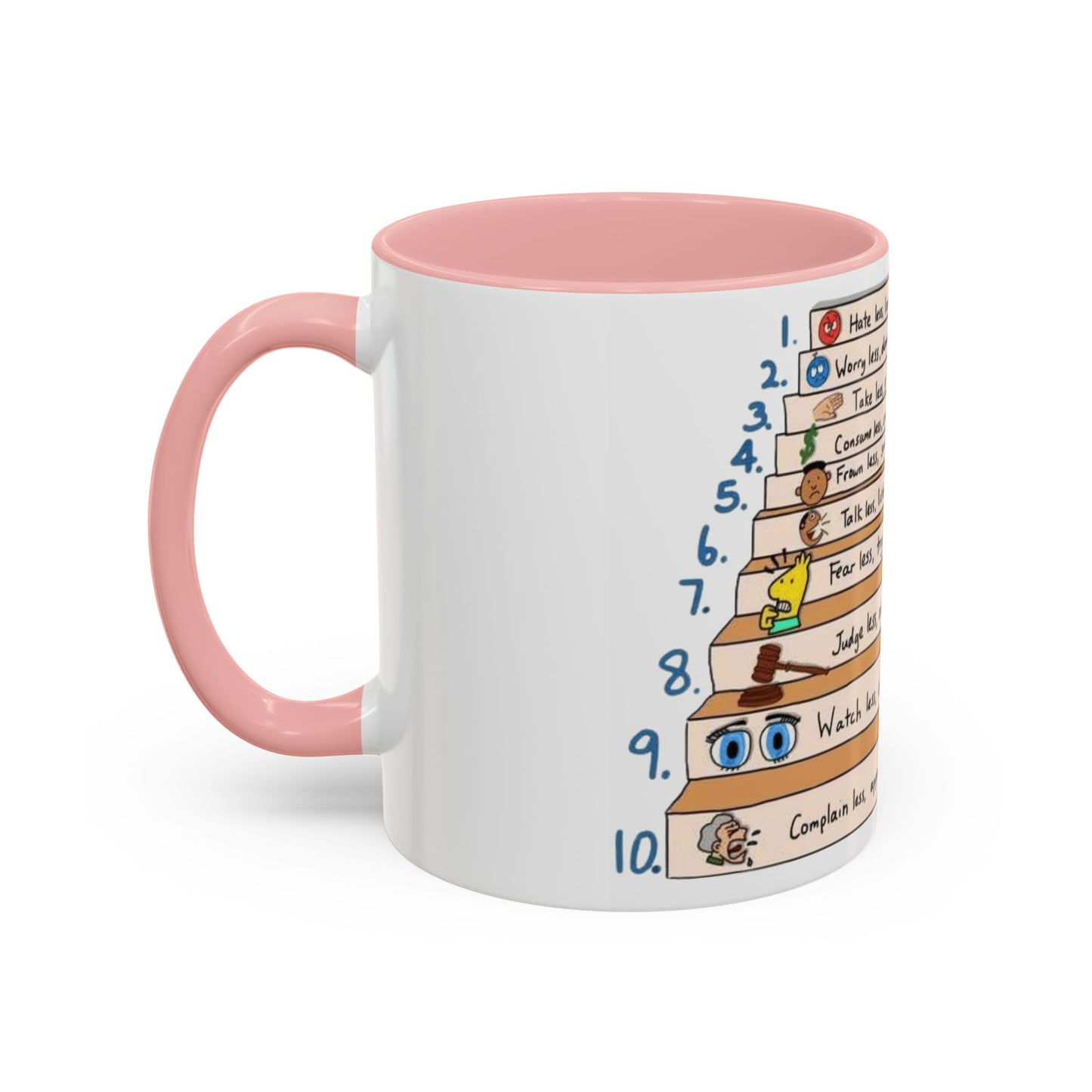 ☕ Start Your Day with Meaning Motivational Gift, Self-Care Mug, Unique Home Decor, Joyful Drinkware