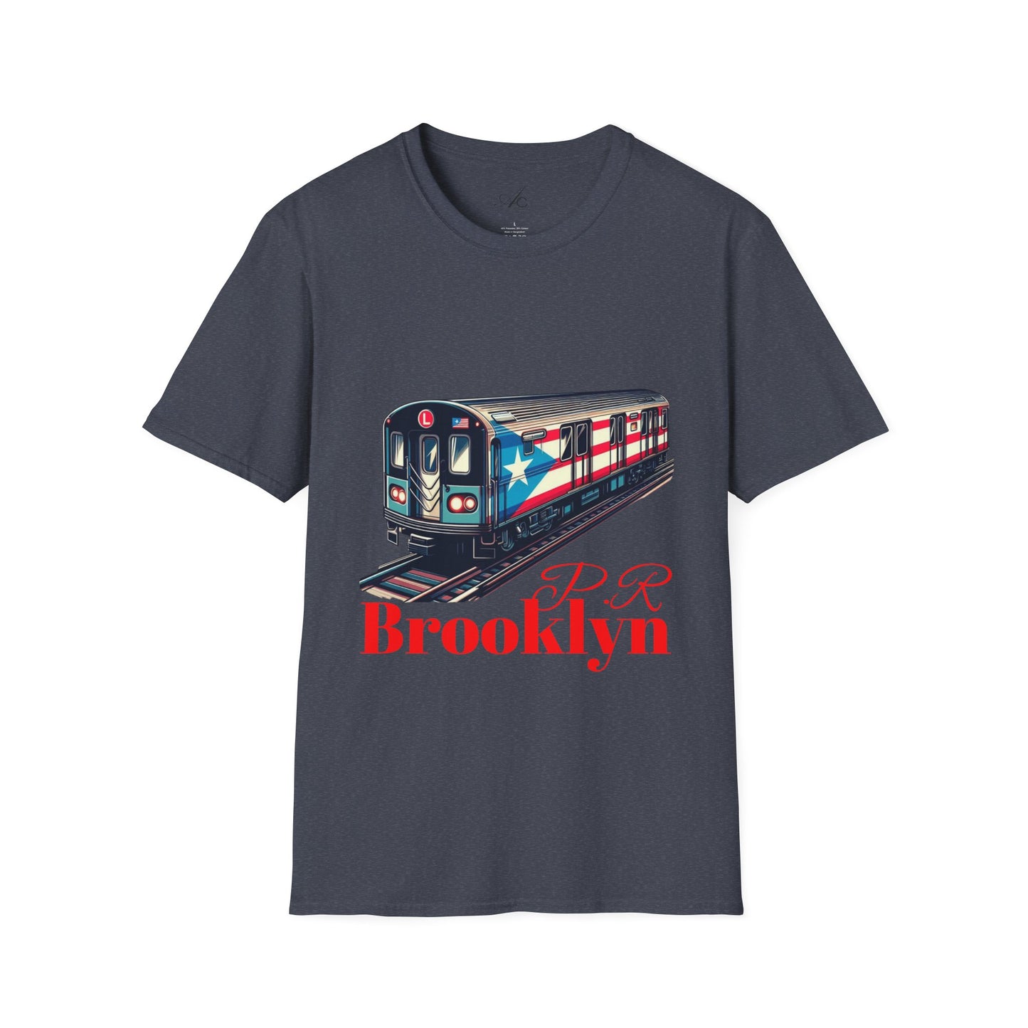 New Yorican and Proud Where Boricua Meets Brooklyn PR Train T-Shirt, Unisex Graphic Tee, Travel Shirt, Gift for NYC Lovers,