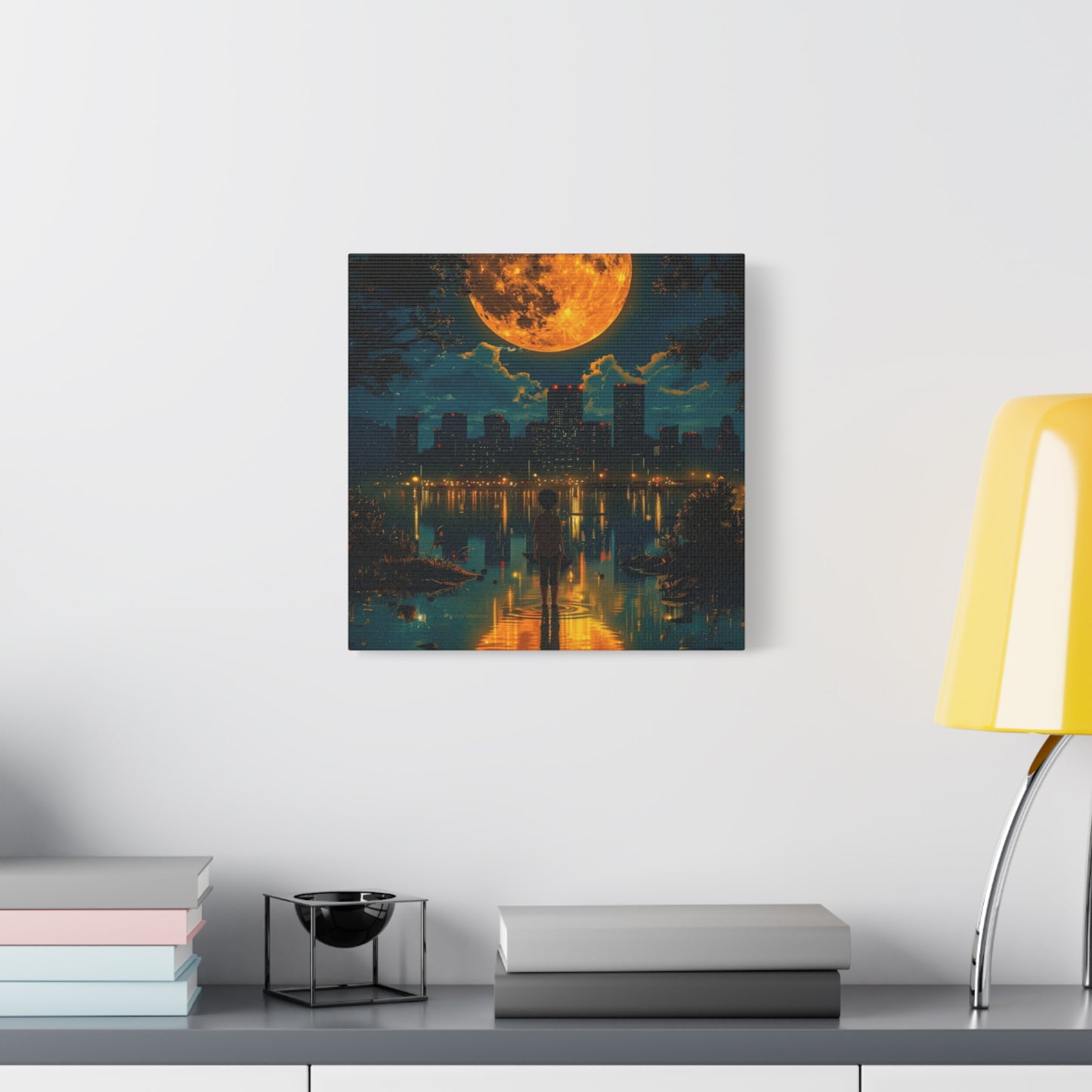 Because words have the power to move you let them live on your wall, Unique Nightscape Decoration, Perfect for Any Occasion