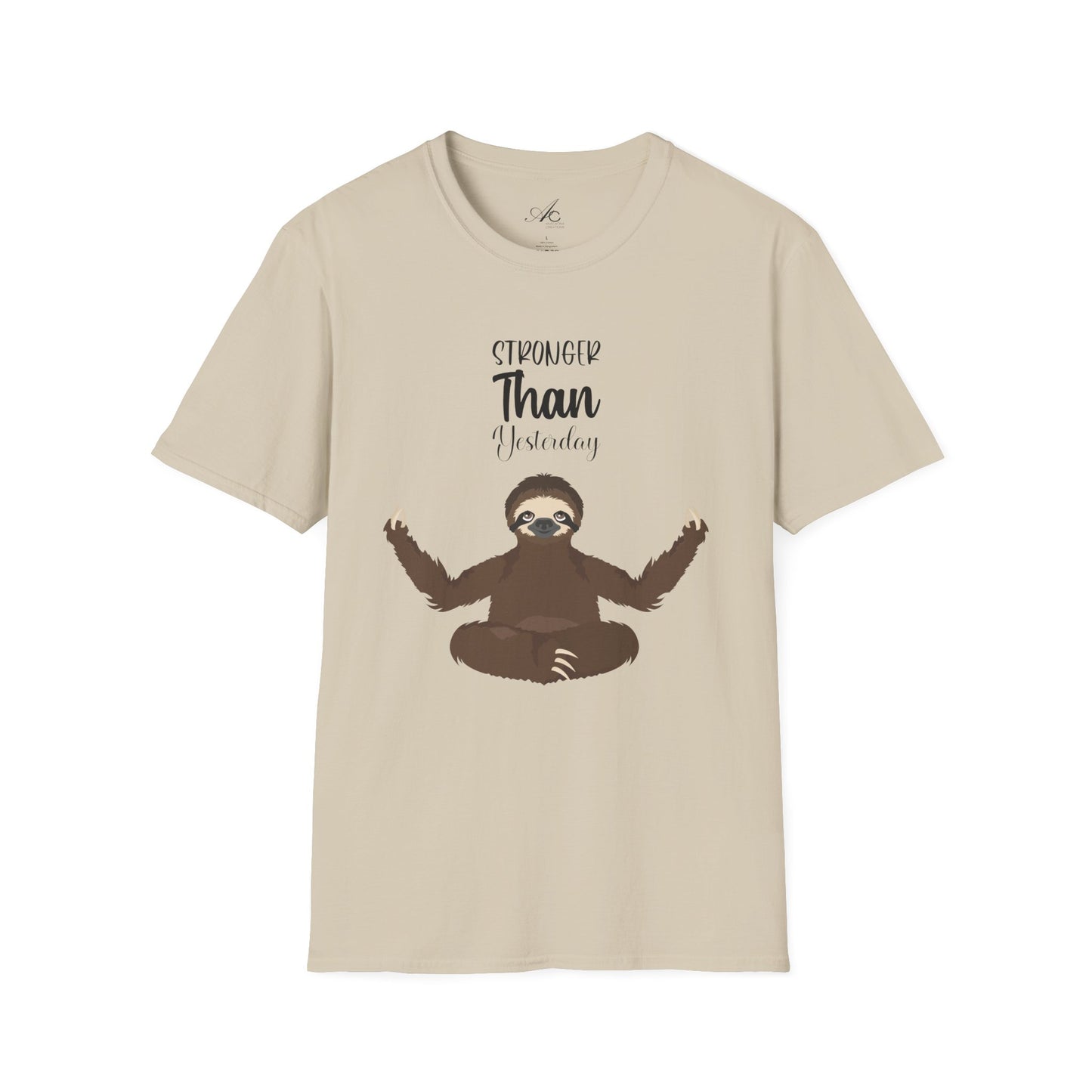 🧘♀️ Wear Your Peace. - Unisex Softstyle Tee, Funny Gift for Lazy Days, Quirky Casual Wear, Perfect for Birthdays, Relaxation Vibes