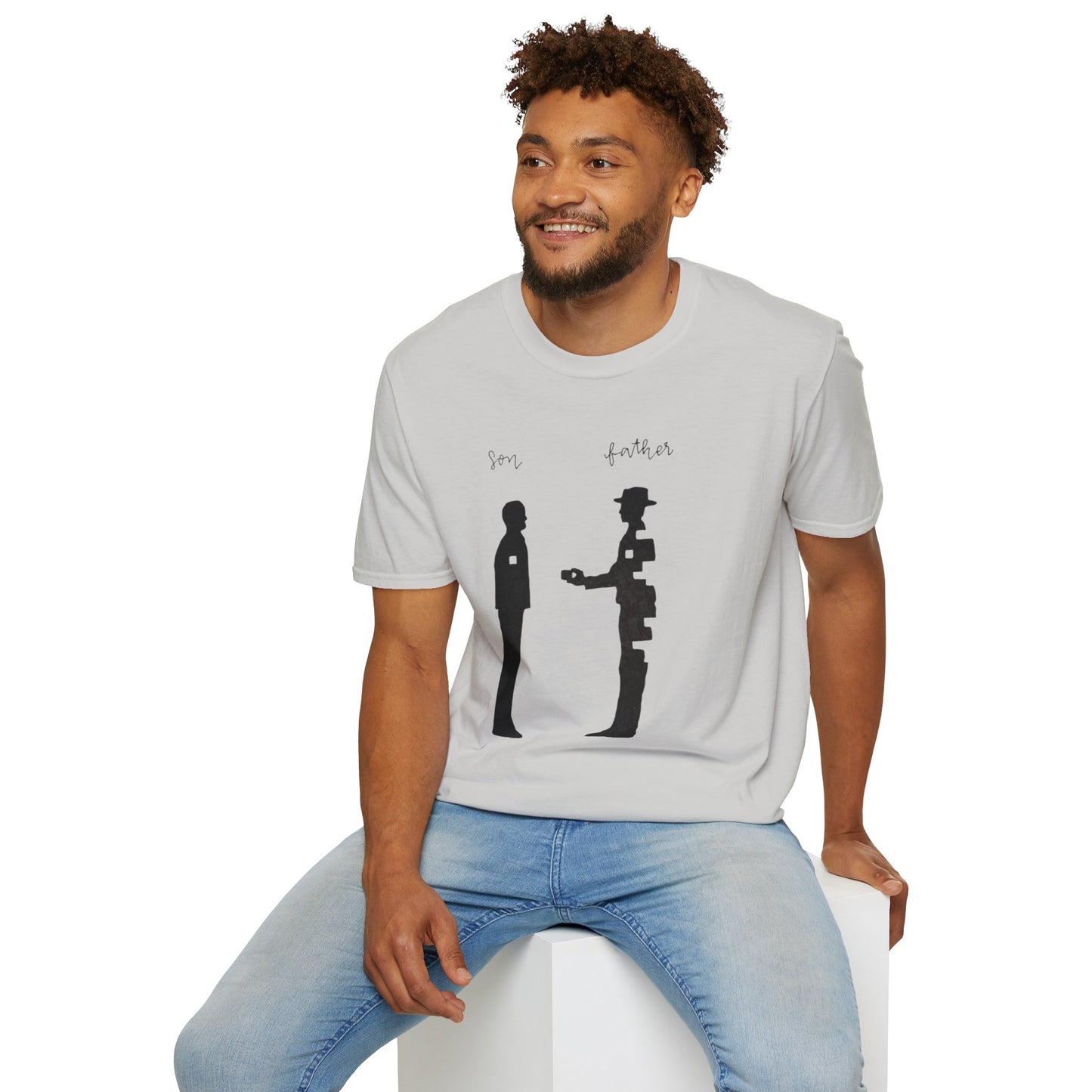 Father and Son Connection TShirt Family Gift Dad Shirt Unisex Tee Meaningful Apparel Fathers Day Family Bonding