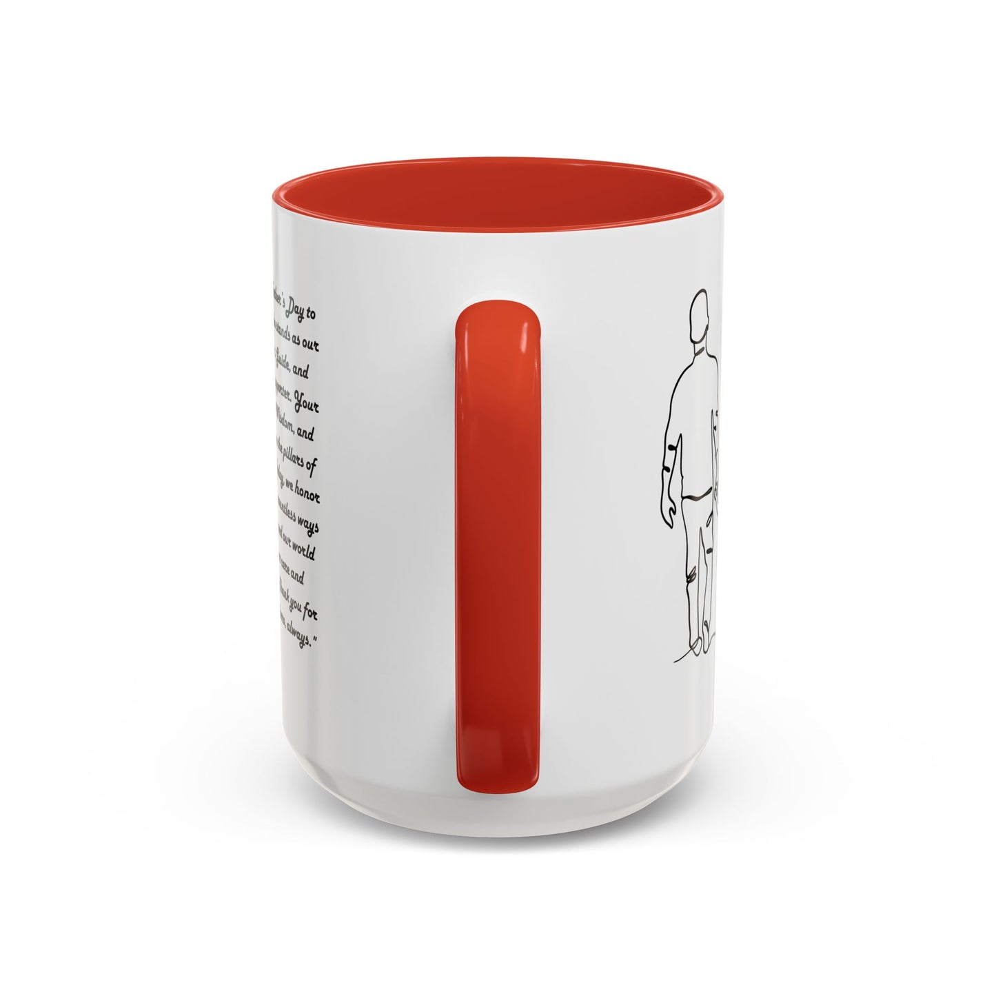 Fathers Day Mug Gift for Dad Funny Fathers Mug Accent Coffee Mug (11, 15oz)