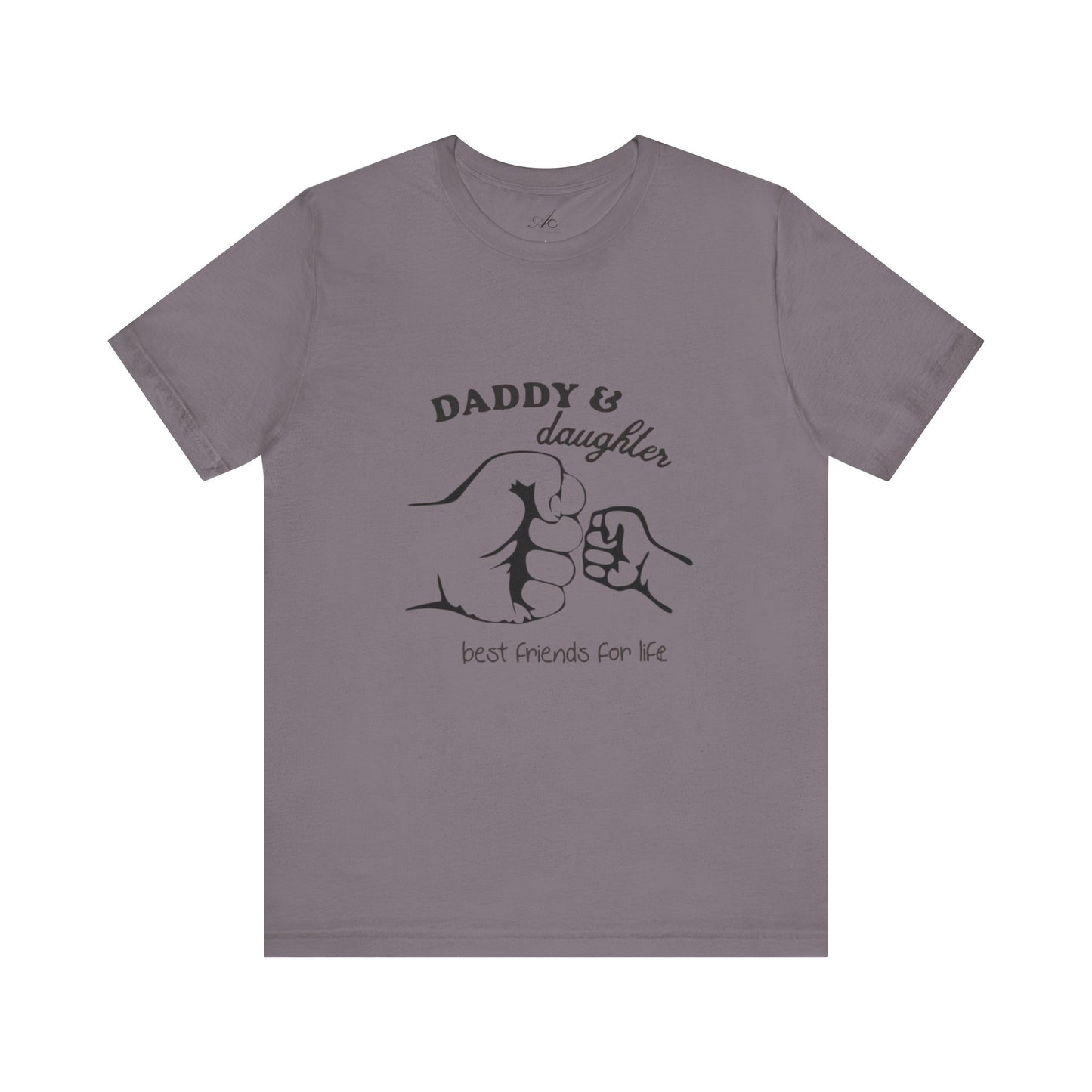 Daddy Daughter Best Friends Unisex Tee Fathers Day Gift, Family Matching Shirts, Kids & Dad Tee, Cute Parenting Apparel