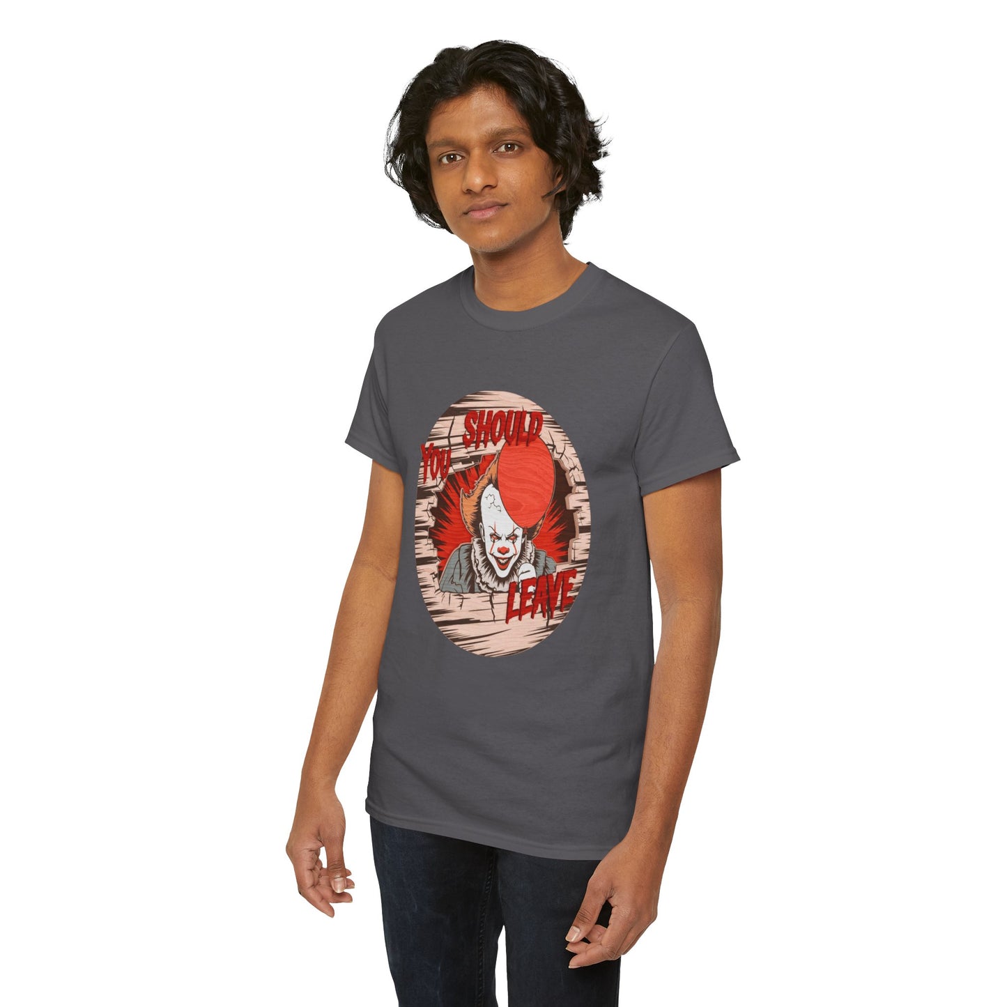 Horror Graphic Tee, Halloween Costume Shirt, Unisex Creepy Cotton Tee, Funny Horror T-Shirt, Retro Scary Outfit