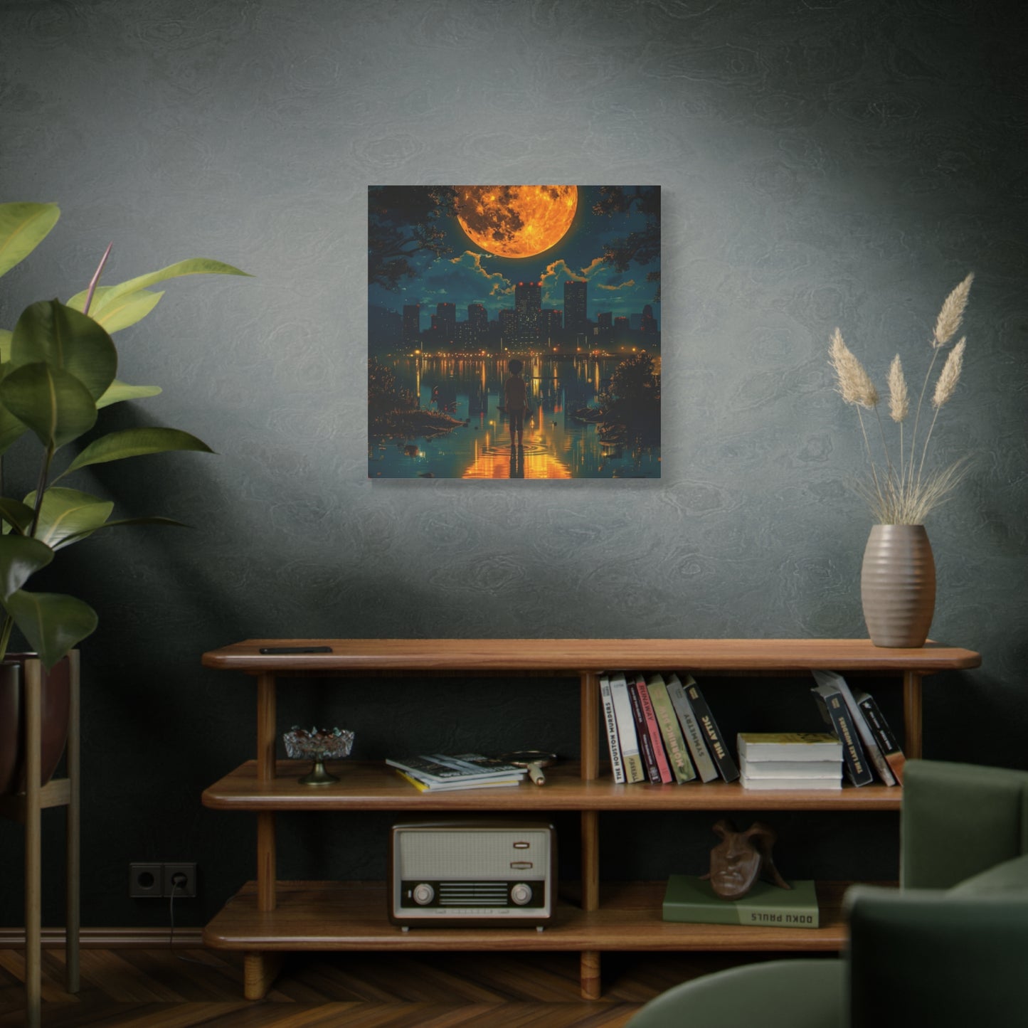Because words have the power to move you let them live on your wall, Unique Nightscape Decoration, Perfect for Any Occasion