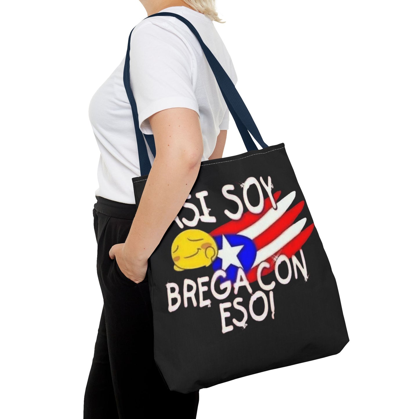 Carry Your Culture – Puerto Rican Pride in Every Step Vibrant Puerto Rican Tote Bag, Beach Bag, Shopping Tote, Travel Bag, Gift for Her, Eco-Friendly Reusable Bag