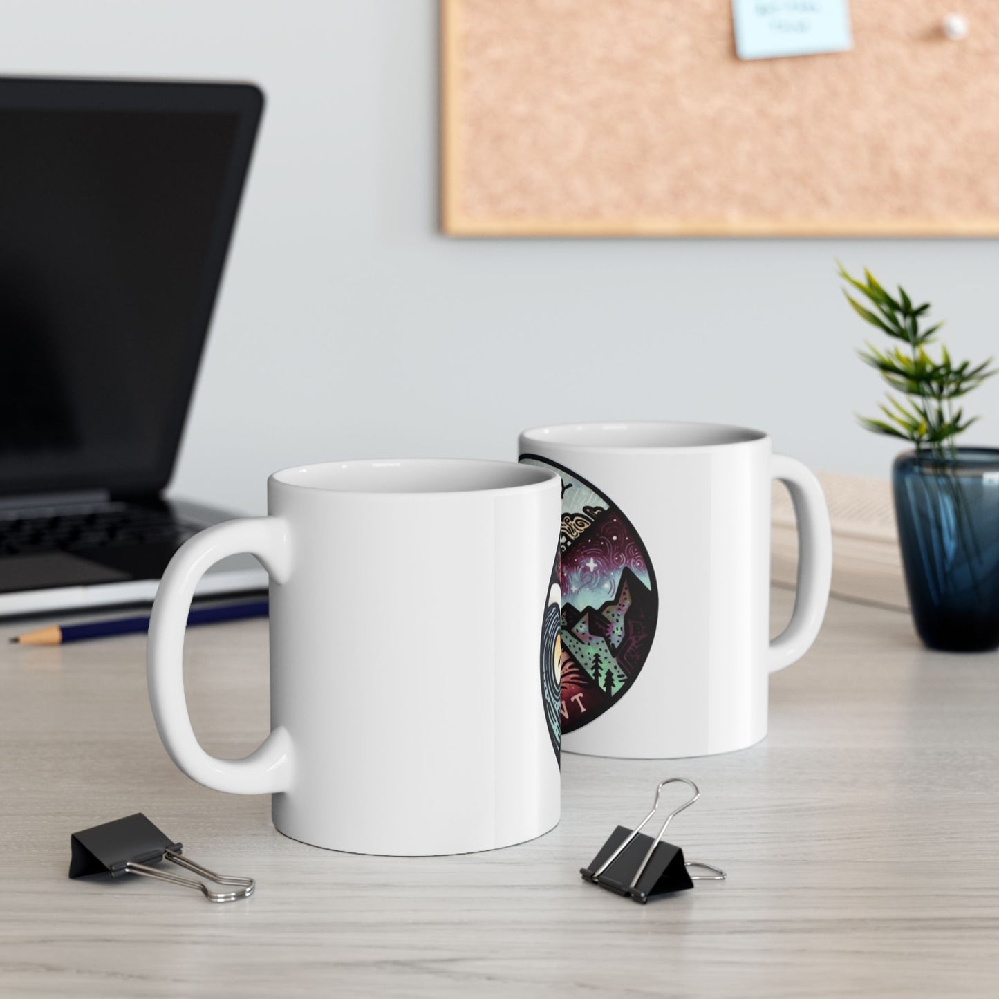 Nature-Inspired Ceramic Mug In My Element, Start your day with meaning. Cozy Coffee Cup, Gift for Nature Lovers, Beach Themed Mug, Eco-Friendly Drinkware