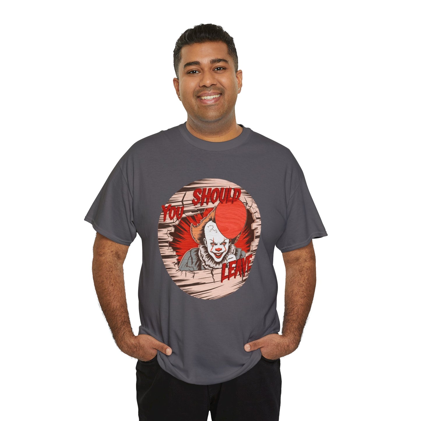 Horror Graphic Tee, Halloween Costume Shirt, Unisex Creepy Cotton Tee, Funny Horror T-Shirt, Retro Scary Outfit
