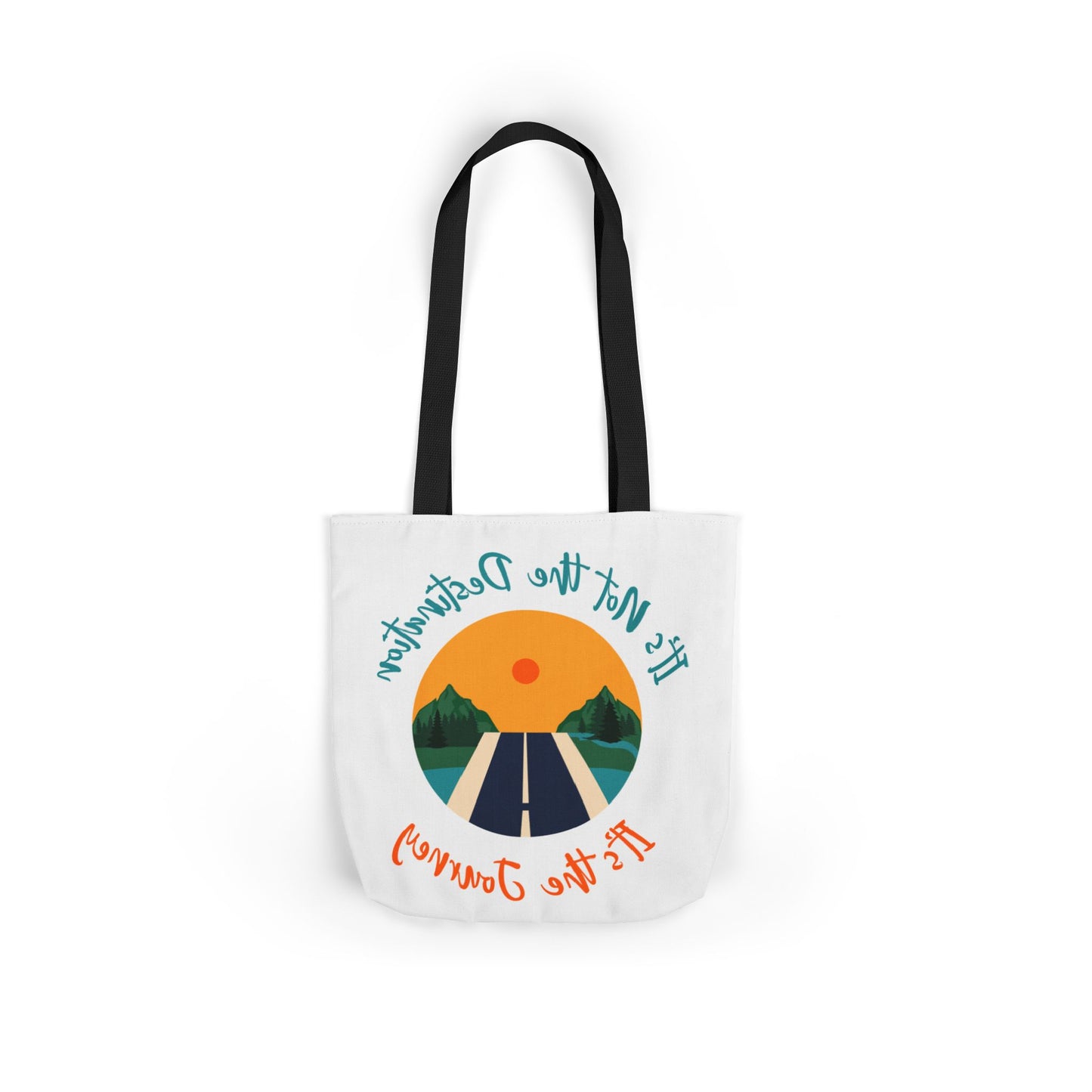 Inspirational Canvas Tote Bag – Perfect for Everyday Adventures, Eco-Friendly Shopping, Beach Days, Travel Companion, Gift for Wanderlust