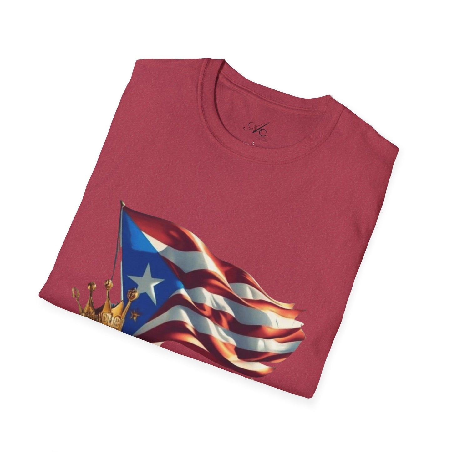 Puerto Rican Familia T-Shirt, Unisex Softstyle Tee, Patriotic Shirt, Family Unity Gift, Summer Celebration Apparel