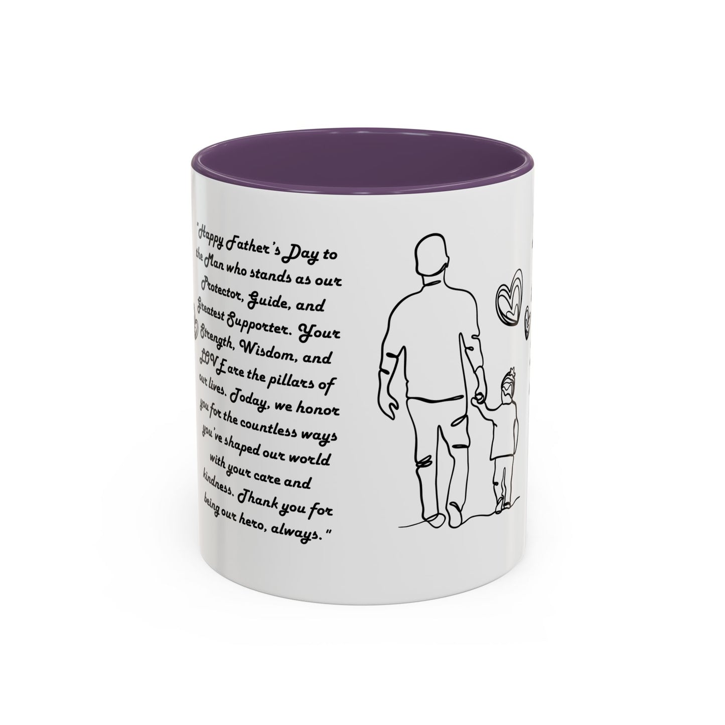 Fathers Day Mug Gift for Dad Funny Fathers Mug Accent Coffee Mug (11, 15oz)