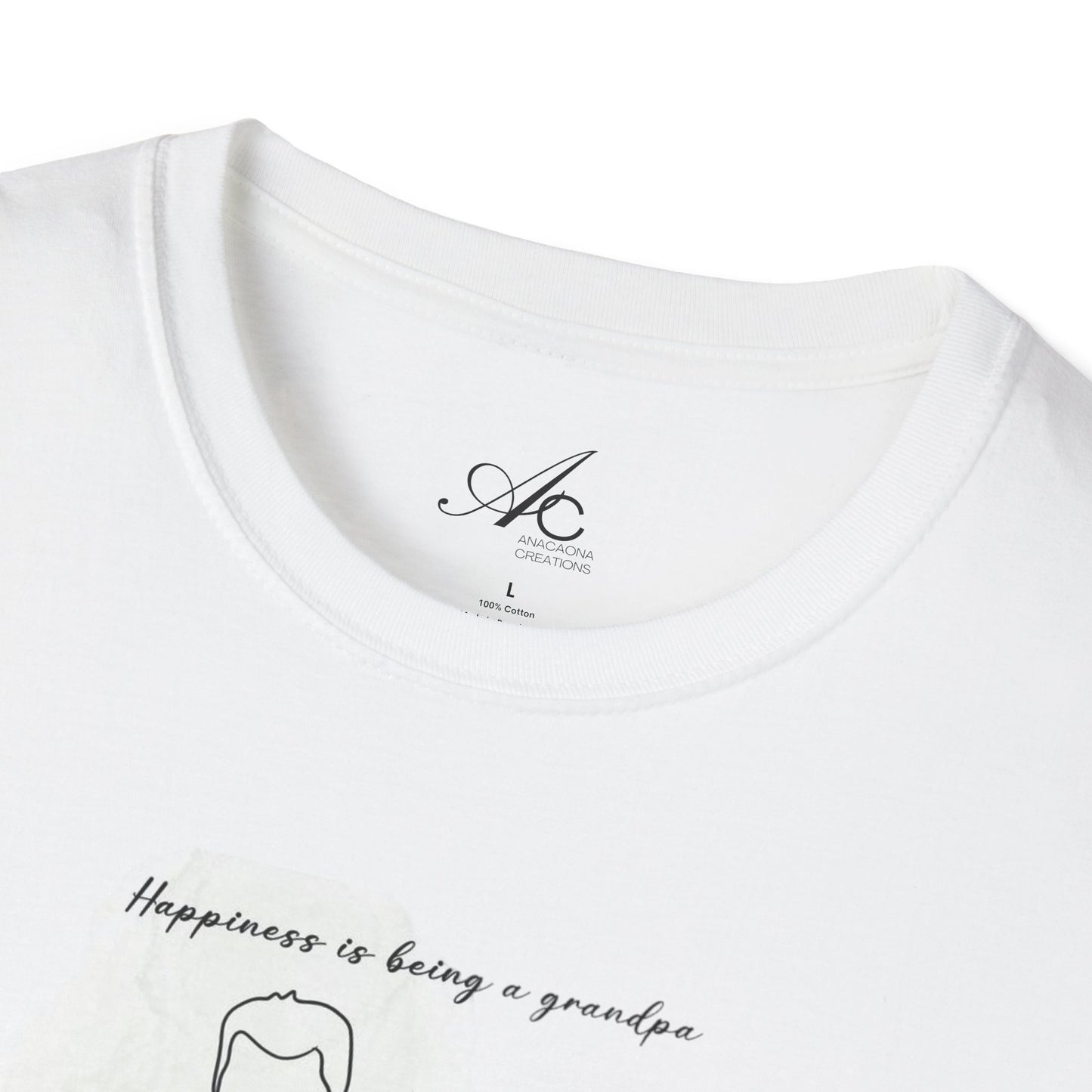 Happiness in Simplicity T-Shirt, Unisex Softstyle Tee, Casual Wear, Gift for Cyclists, Inspirational Quote Shirt, Summer Fashion