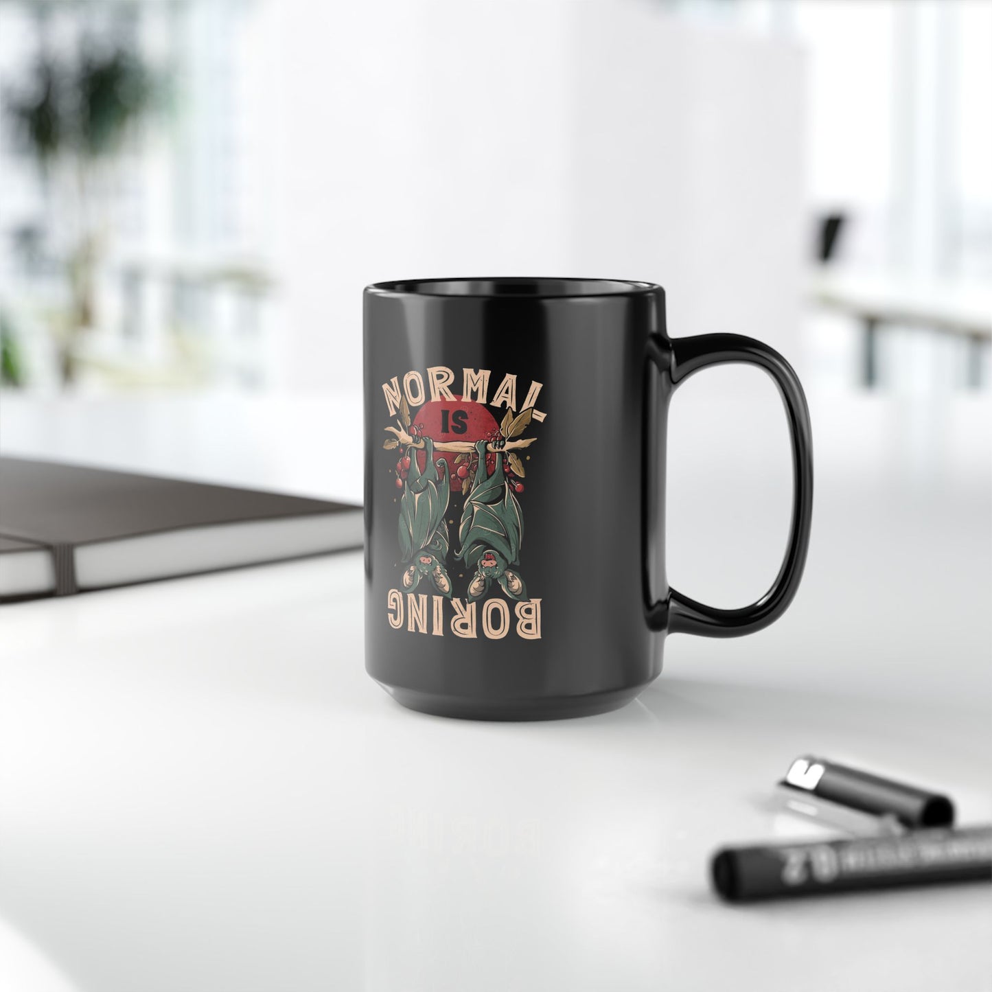 Pumpkin Spice & Everything Fright Quirky Coffee Mug with Unique Design | Gift for Coffee Lovers, Funny Office Mug, Home Decor, Unique Drinkware, Holiday Gift