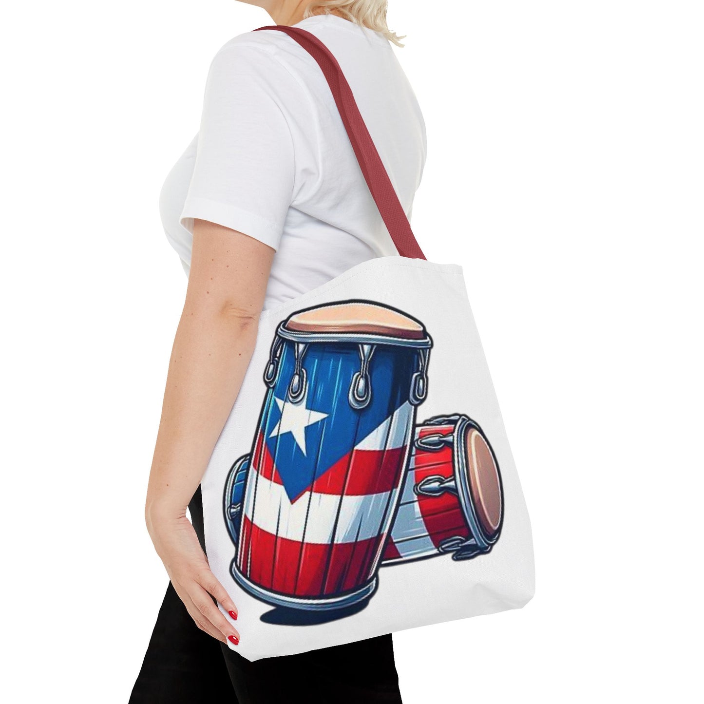 Tropical Love: Tote Bags with Puerto Rican Designs" Durable and Stylish Puerto Rico Tote Tote Bag (AOP)