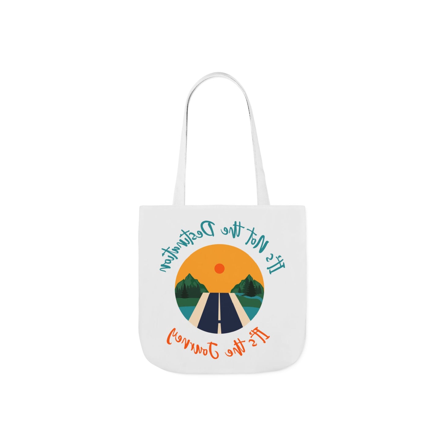 Inspirational Canvas Tote Bag – Perfect for Everyday Adventures, Eco-Friendly Shopping, Beach Days, Travel Companion, Gift for Wanderlust