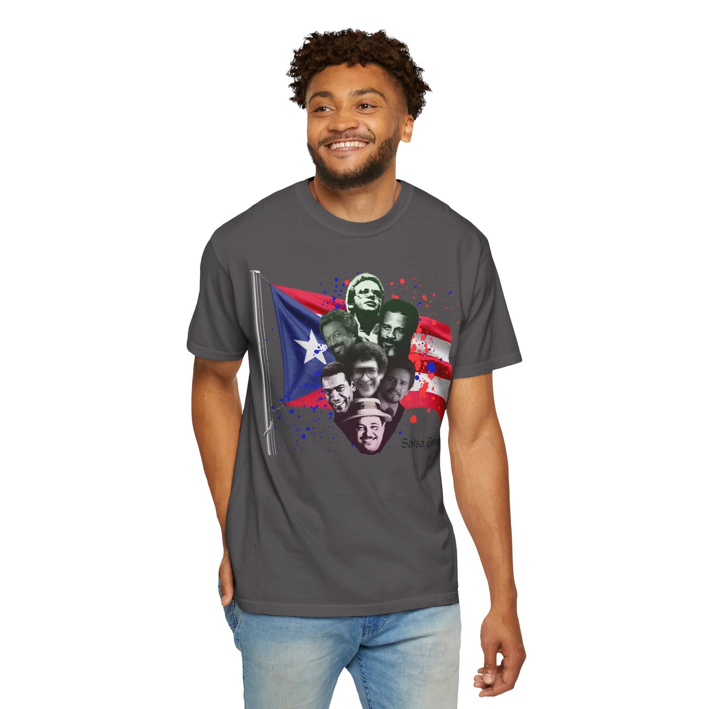 Salsa Brava T-Shirt, Vibrant Puerto Rican Pride Shirt, Gift for Salsa Lovers, Unisex Festival Tee, Caribbean Culture Apparel