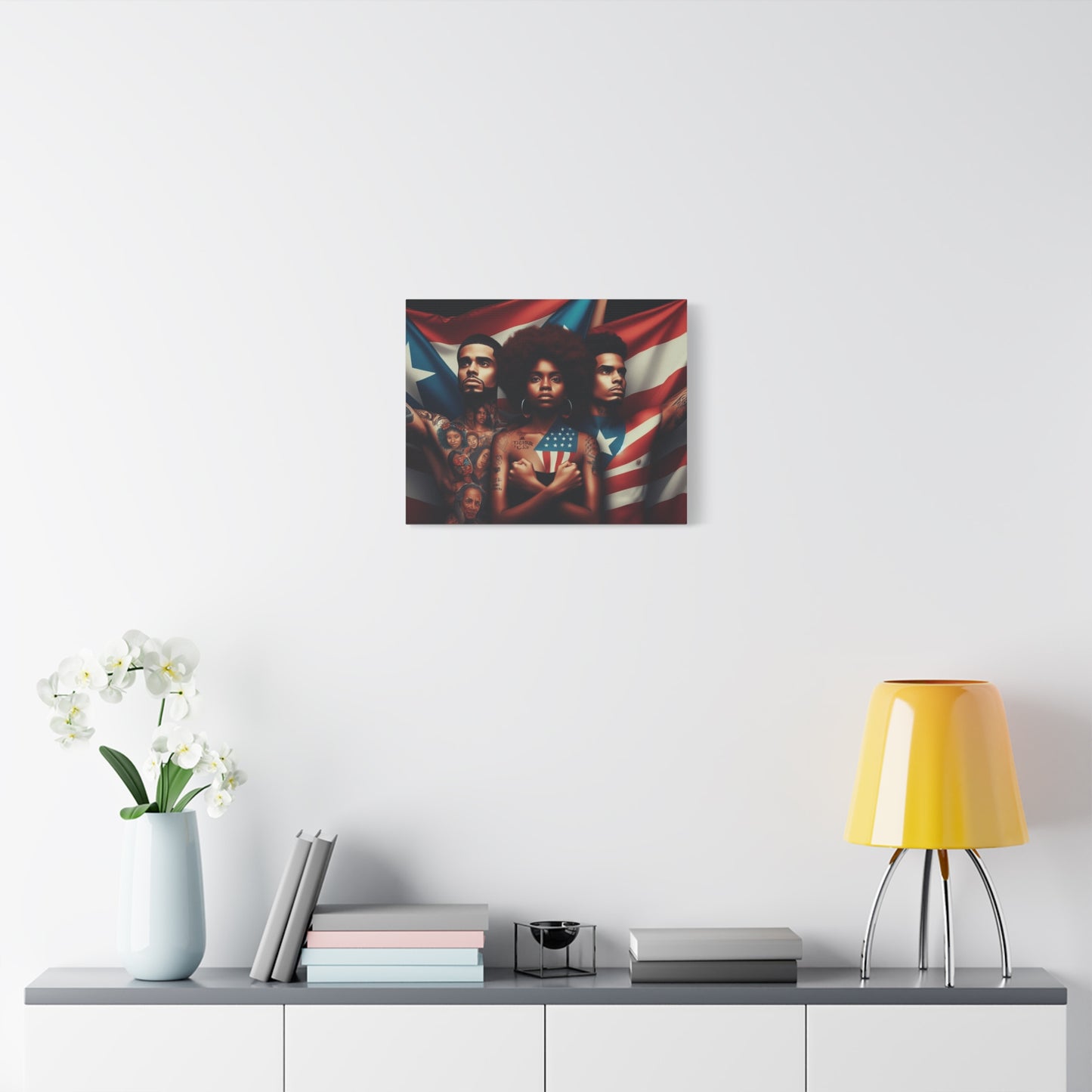 Rooted in Culture, Radiating Power Puerto Rican Wall Art, Unique Gift, Empowering Decor