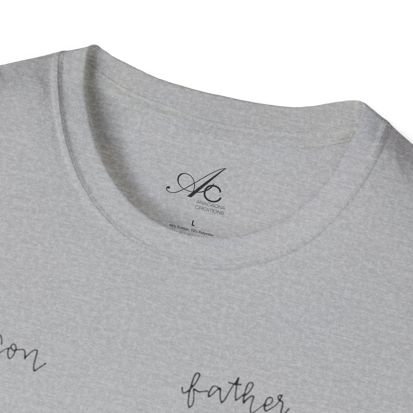 Father and Son Connection TShirt Family Gift Dad Shirt Unisex Tee Meaningful Apparel Fathers Day Family Bonding