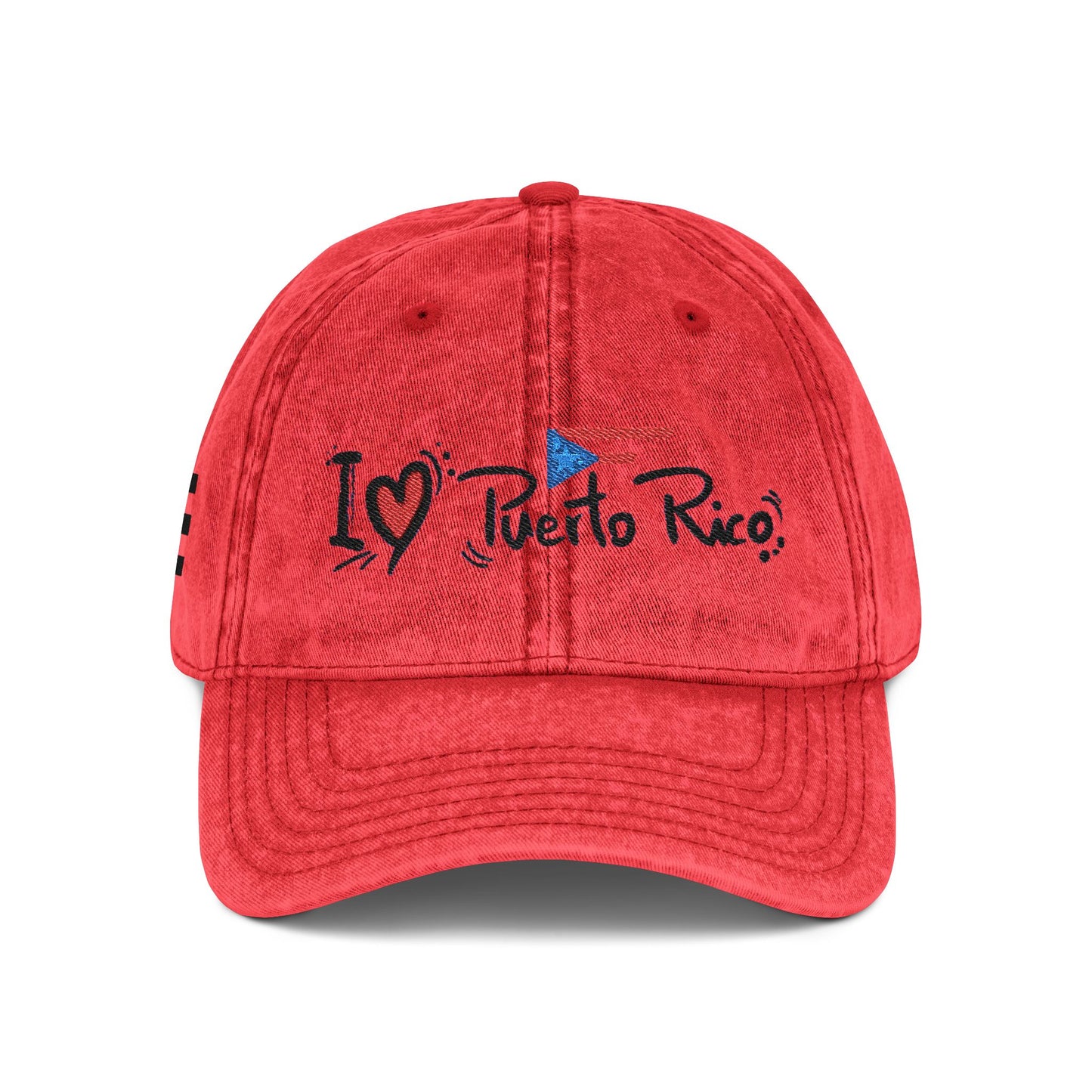 Puerto Rico Accessories Boricua Apparel Outdoor Adventure Hat, Gift for Hikers, Campers, Casual Style, Unisex Red Cap
