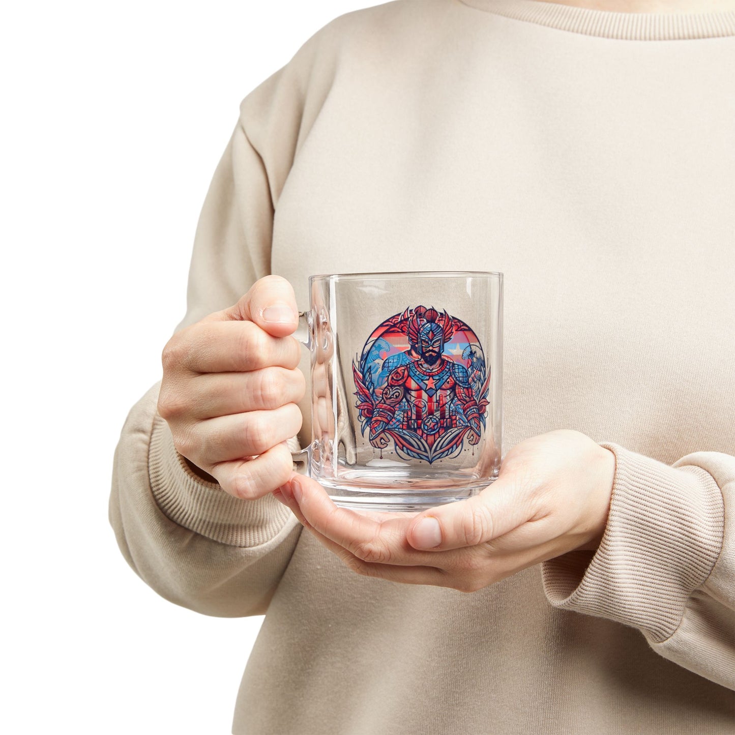 Puerto rican Superhero, Unique Gift for Fans, Birthday Mug, Heroic Coffee Cup, Collectible Kitchenware