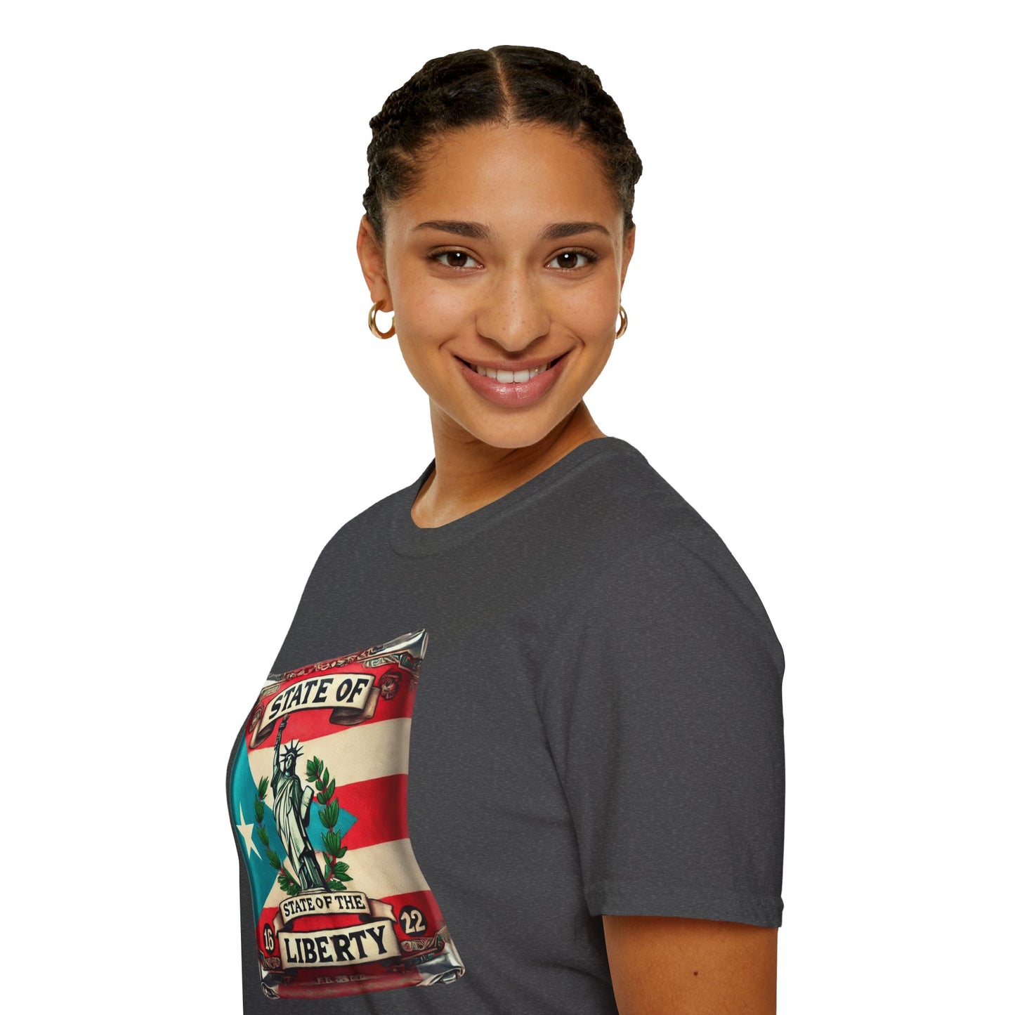 Puerto Rican Heritage Shirt Gift for Patriots, National Holiday Apparel, USA Pride Shirt