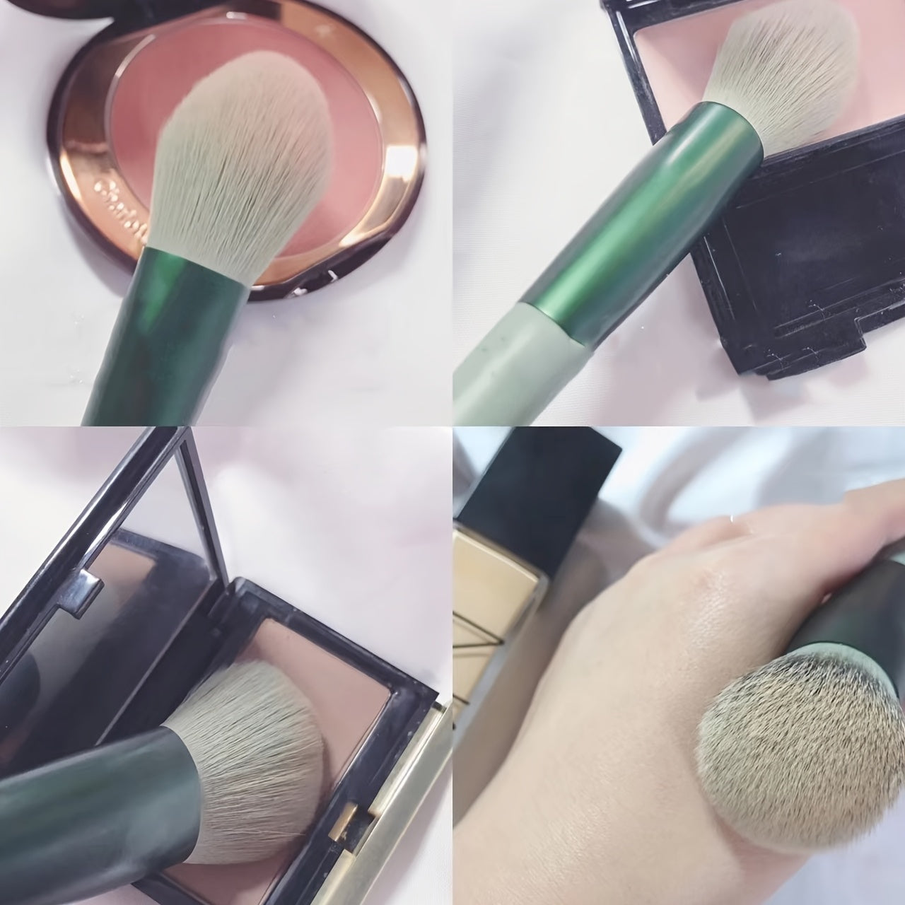 13 PCS Cosmetic Brushes Set Eye Shadow Foundation BB Cream Concealer Women Cosmetic Brush Eyeshadow Blush Powder Blending Beauty Soft Comprehensive Make Up Tools