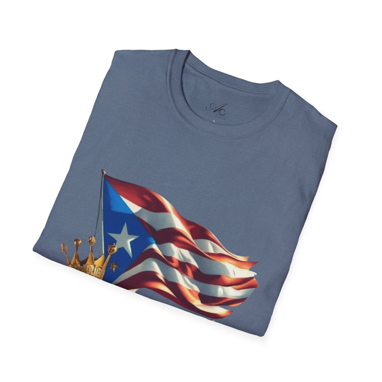 Puerto Rican Familia T-Shirt, Unisex Softstyle Tee, Patriotic Shirt, Family Unity Gift, Summer Celebration Apparel
