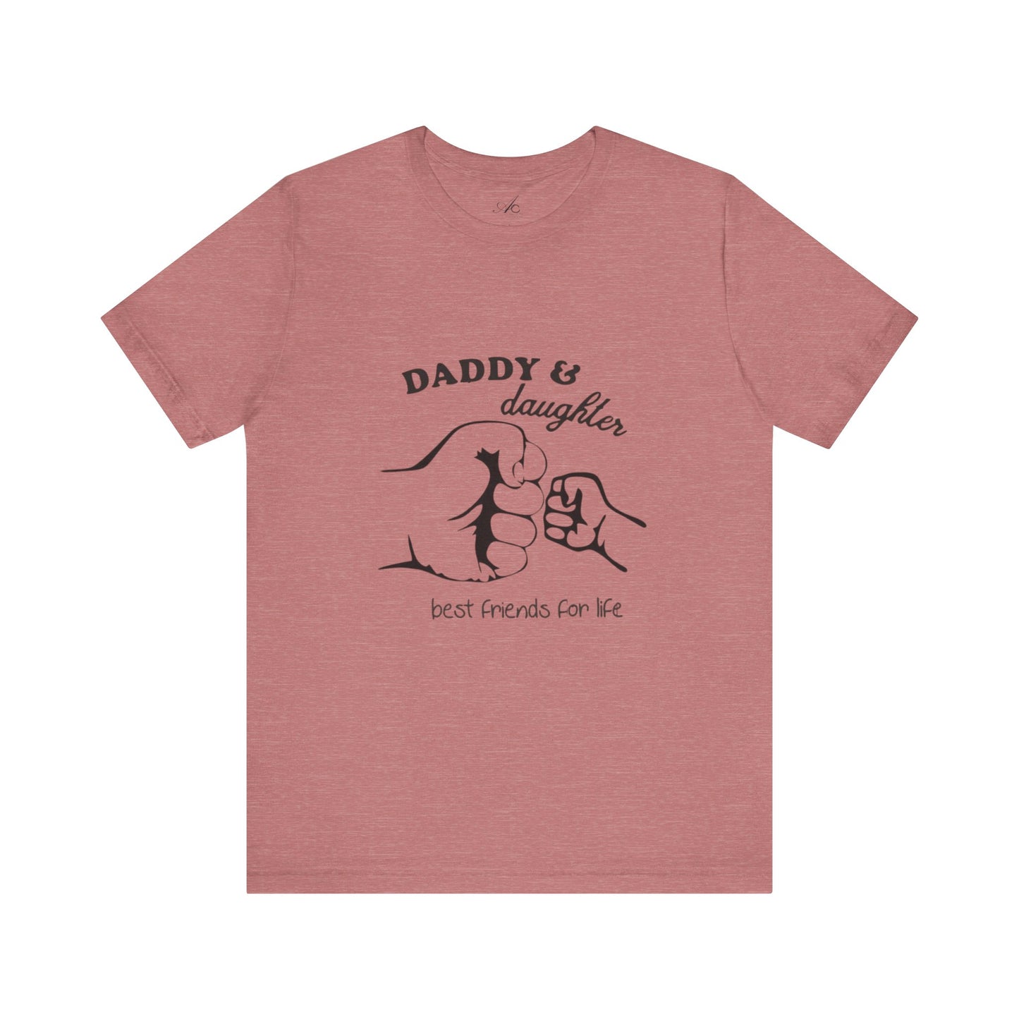 Daddy Daughter Best Friends Unisex Tee Fathers Day Gift, Family Matching Shirts, Kids & Dad Tee, Cute Parenting Apparel