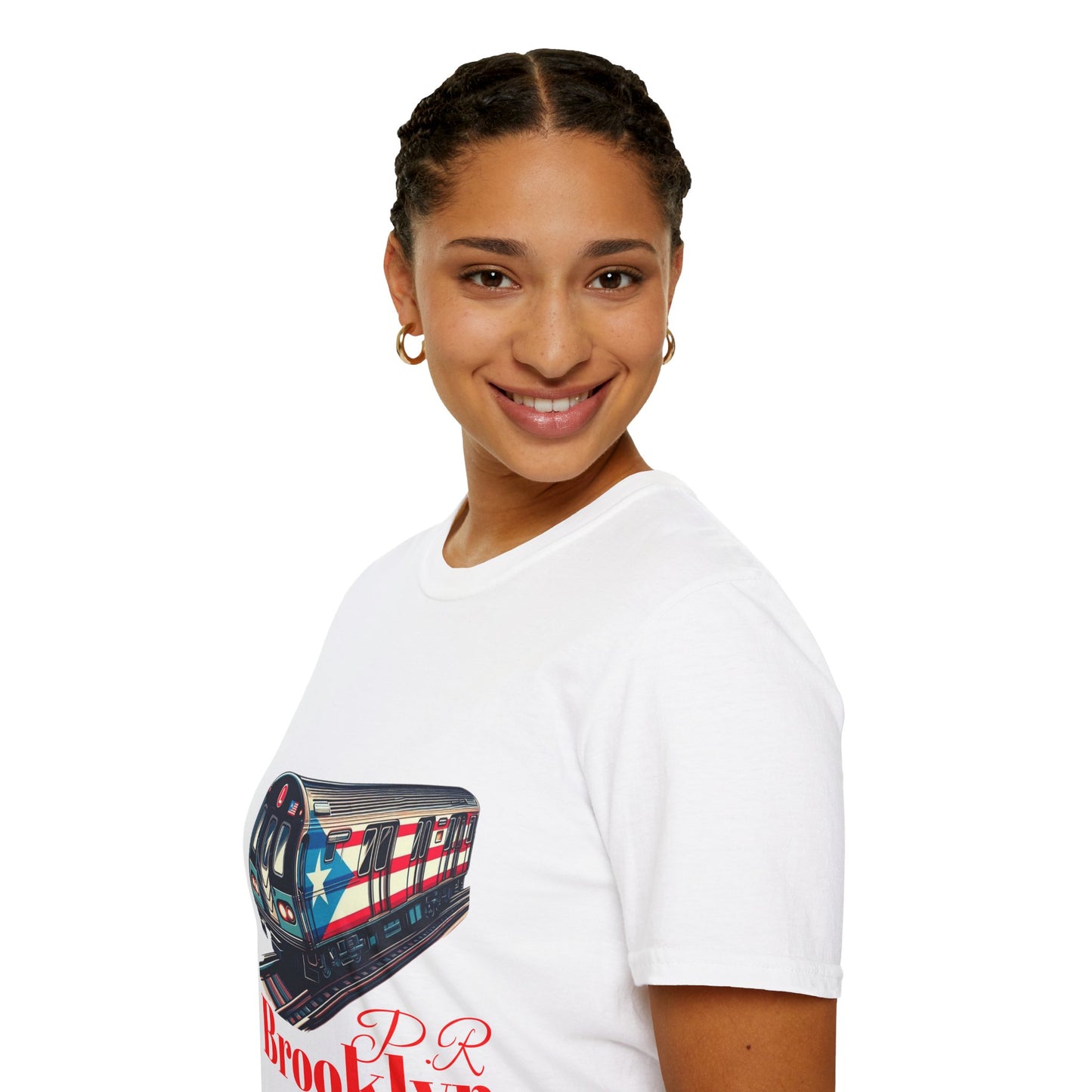 New Yorican and Proud Where Boricua Meets Brooklyn PR Train T-Shirt, Unisex Graphic Tee, Travel Shirt, Gift for NYC Lovers,