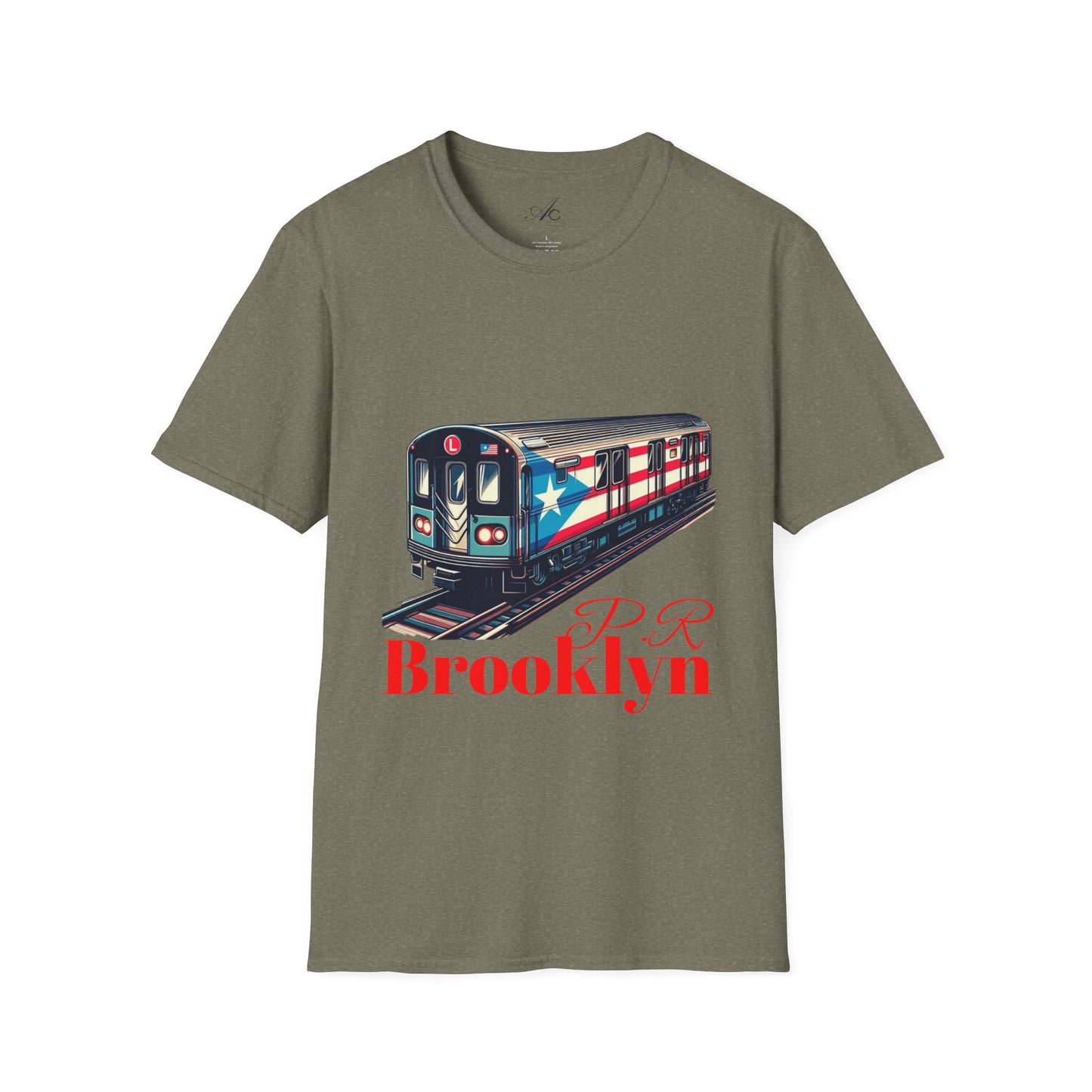 New Yorican and Proud Where Boricua Meets Brooklyn PR Train T-Shirt, Unisex Graphic Tee, Travel Shirt, Gift for NYC Lovers,