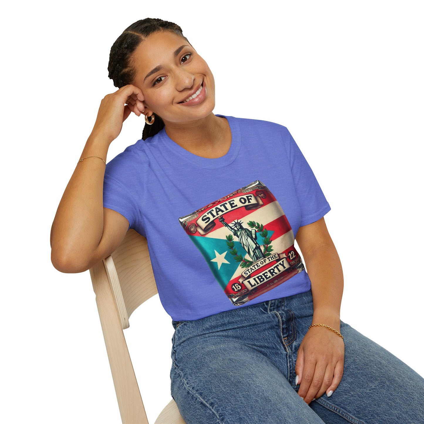 Puerto Rican Heritage Shirt Gift for Patriots, National Holiday Apparel, USA Pride Shirt