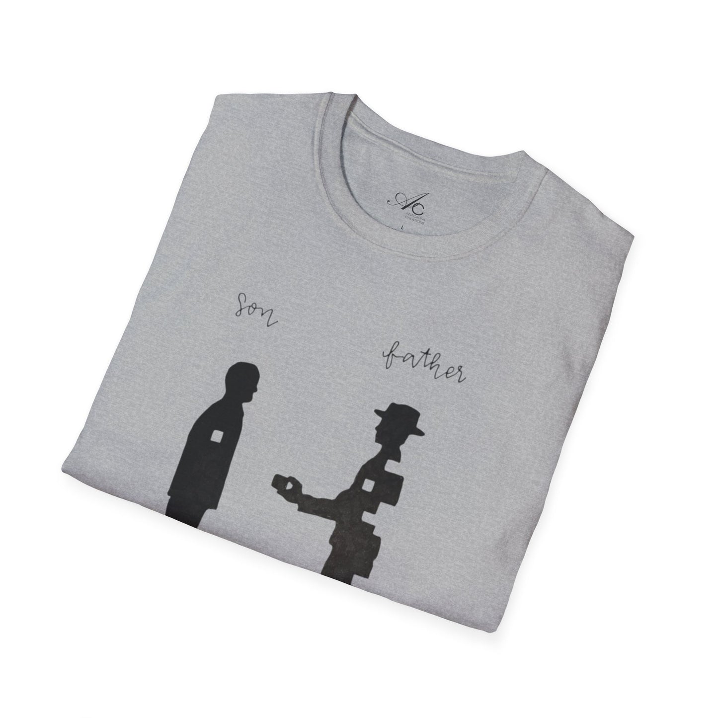 Father and Son Connection TShirt Family Gift Dad Shirt Unisex Tee Meaningful Apparel Fathers Day Family Bonding