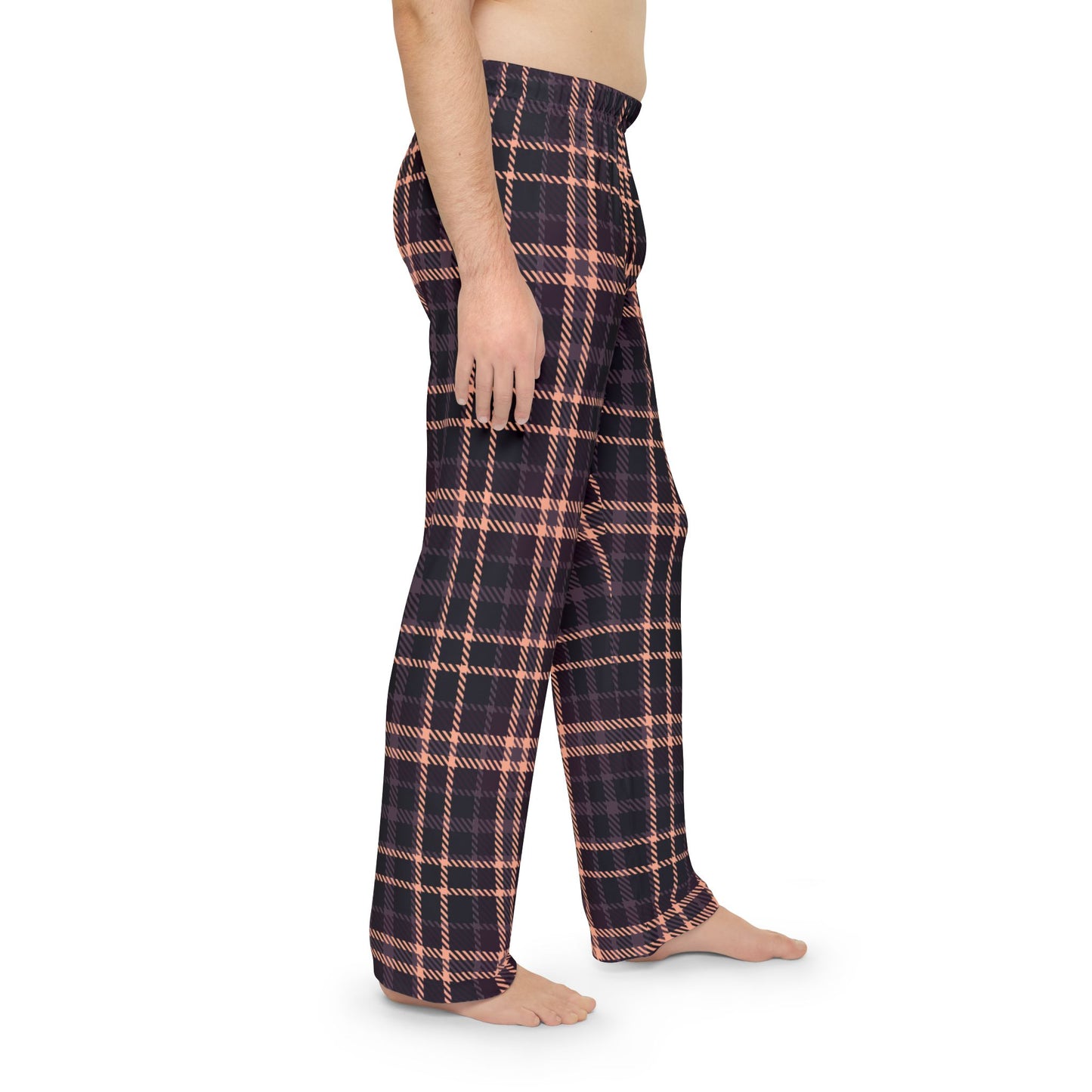 Men's Plaid Pajama Pants — Cozy Flannel Lounge Sleepwear