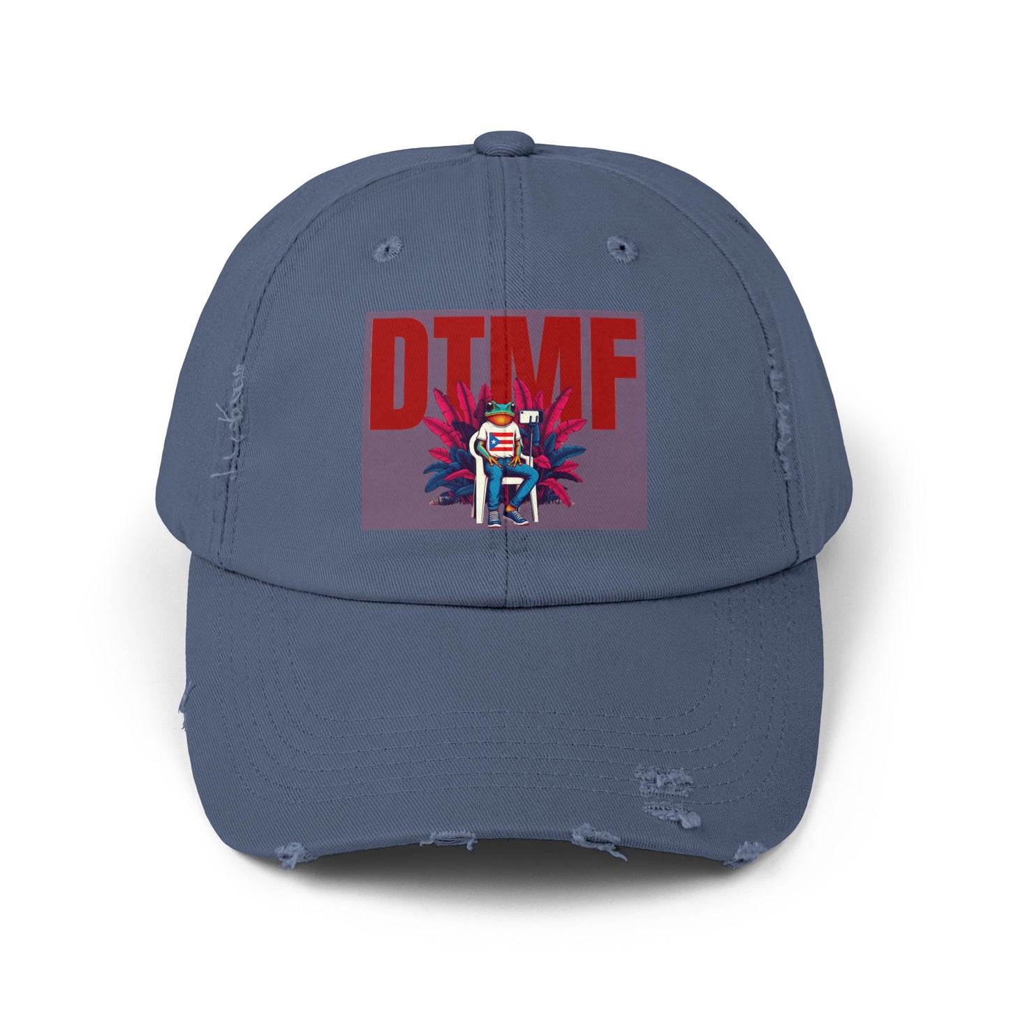 Puerto Rican Flag Distressed Cap – Cultural Pride Hat, Unisex Vintage Baseball Cap, Adjustable Boricua Heritage Apparel