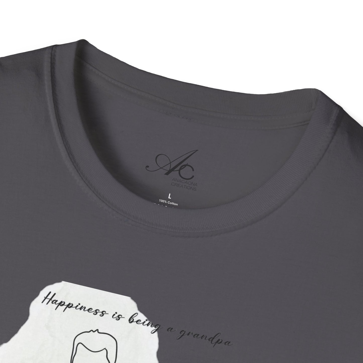 Happiness in Simplicity T-Shirt, Unisex Softstyle Tee, Casual Wear, Gift for Cyclists, Inspirational Quote Shirt, Summer Fashion