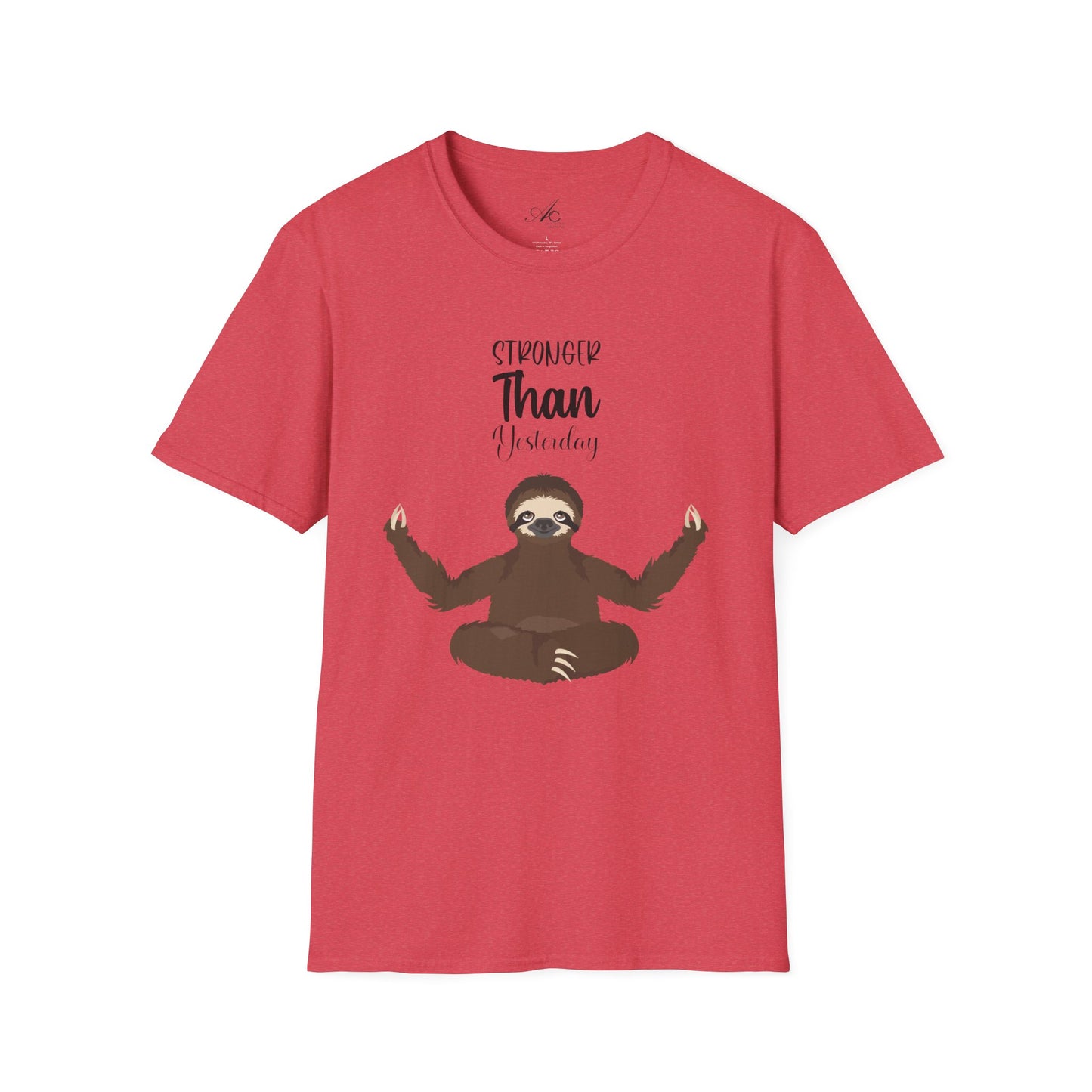 🧘♀️ Wear Your Peace. - Unisex Softstyle Tee, Funny Gift for Lazy Days, Quirky Casual Wear, Perfect for Birthdays, Relaxation Vibes