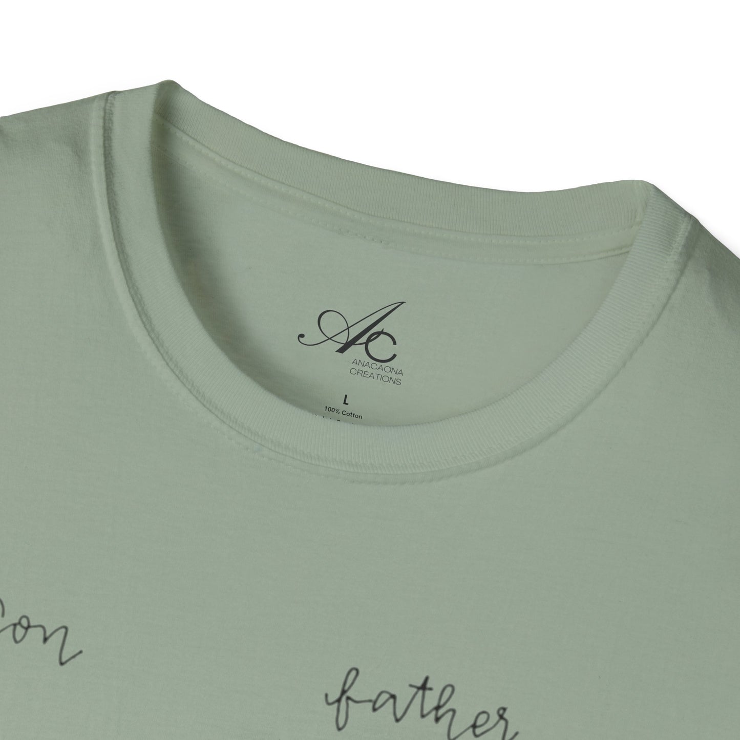 Father and Son Connection TShirt Family Gift Dad Shirt Unisex Tee Meaningful Apparel Fathers Day Family Bonding