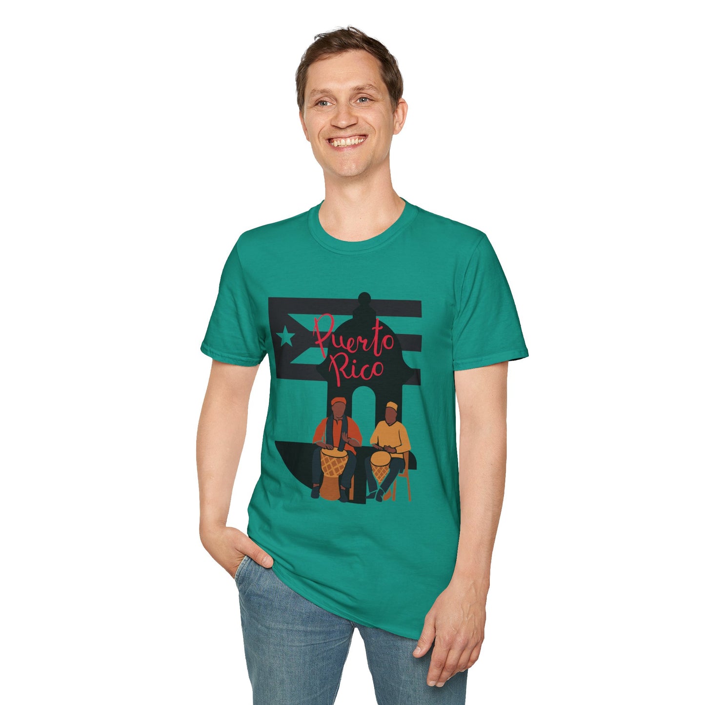 Puerto Rico Pride T-Shirt, Unisex Graphic Tee, Caribbean Culture Apparel, Gift for Puerto Ricans, Celebrate Heritage