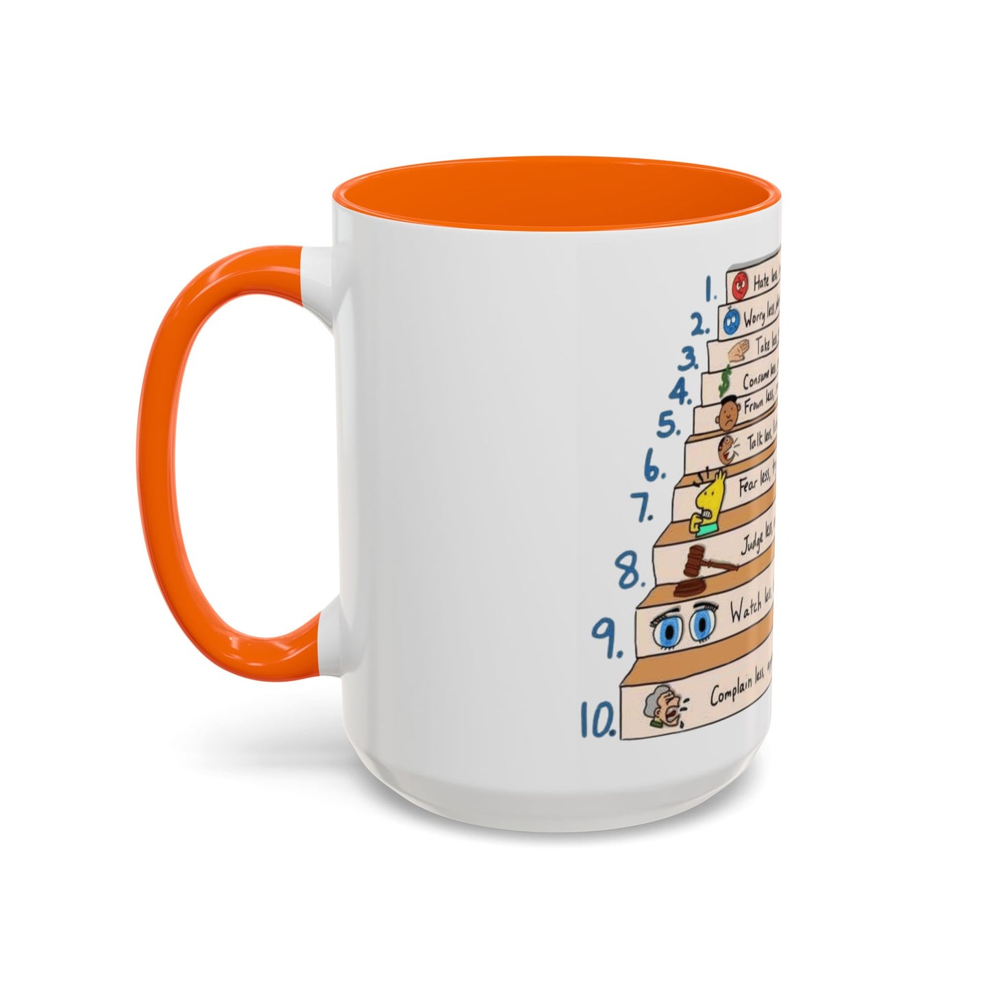 ☕ Start Your Day with Meaning Motivational Gift, Self-Care Mug, Unique Home Decor, Joyful Drinkware
