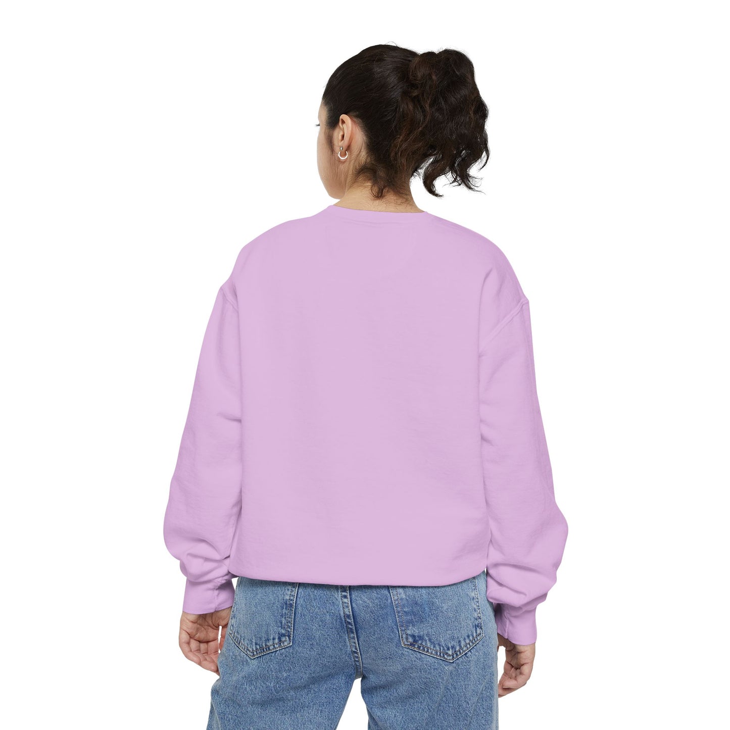 Stitch Valentine Sweatshirt — Cute Blue Alien with Hearts & Chocolate Pocket