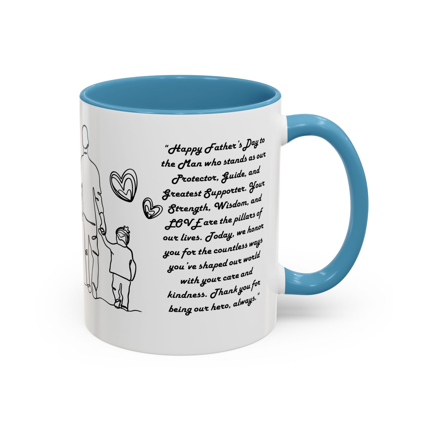 Fathers Day Mug Gift for Dad Funny Fathers Mug Accent Coffee Mug (11, 15oz)